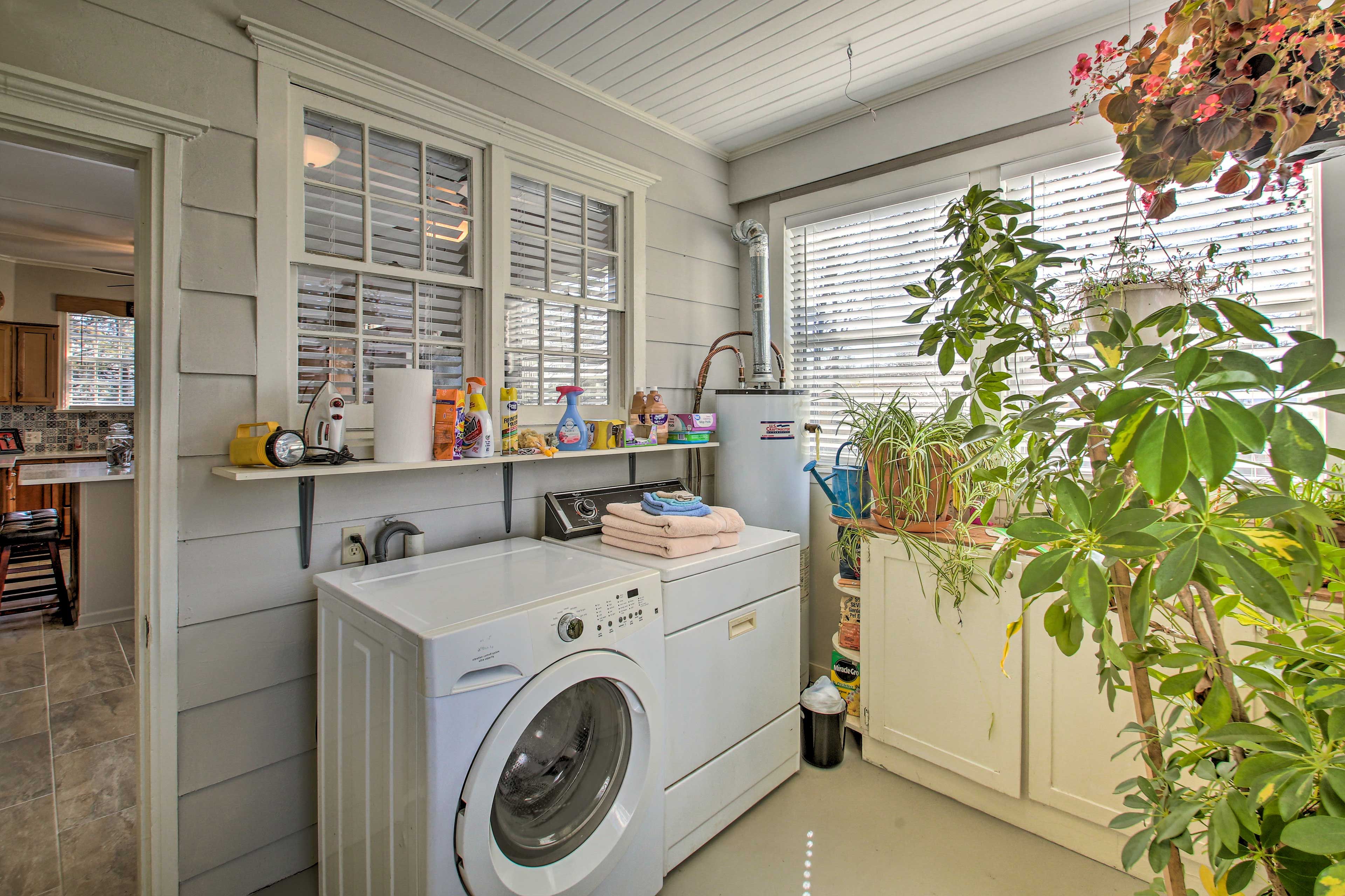 Laundry Room | Detergent Provided