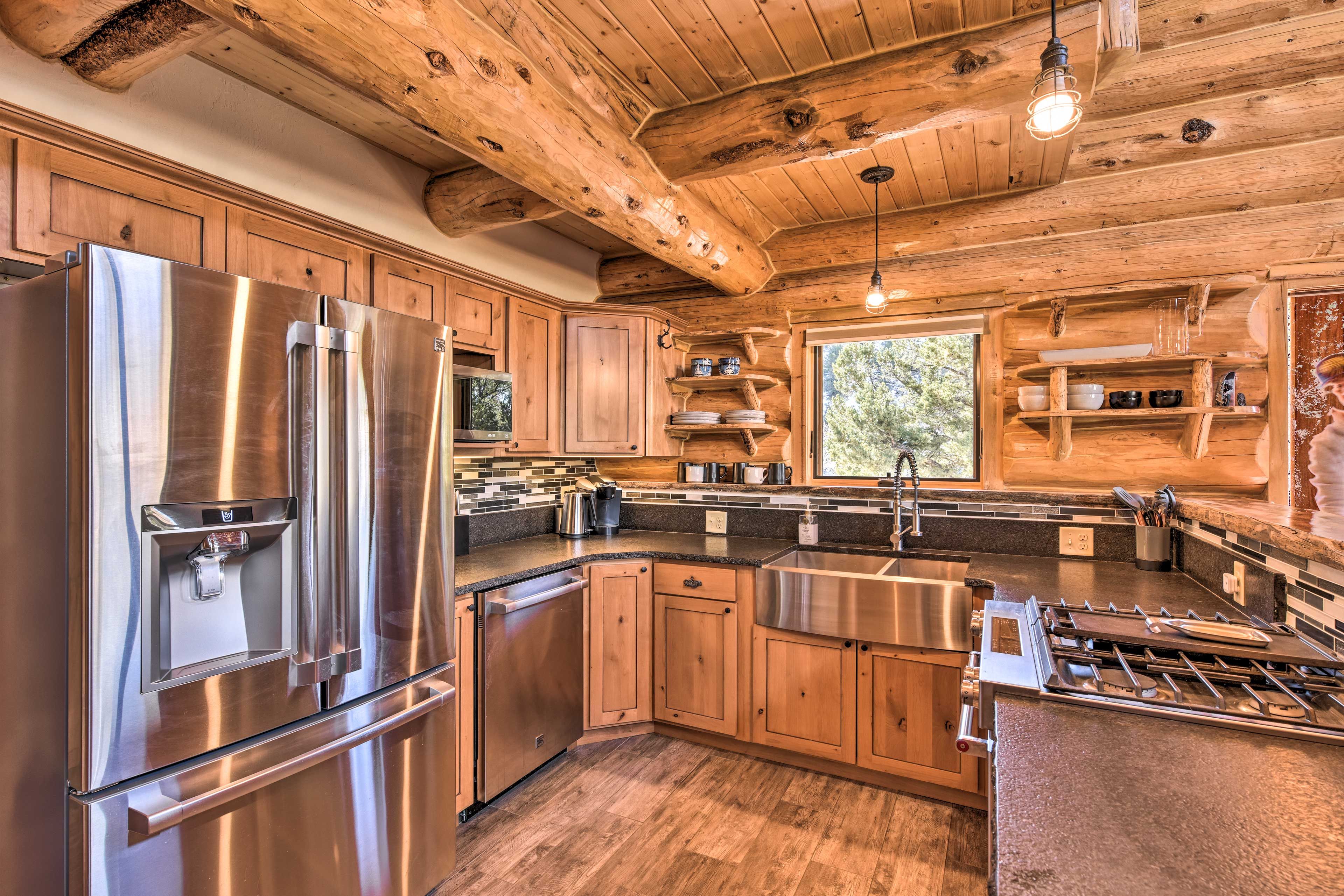 Kitchen | Fully Equipped | Stainless Steel Appliances
