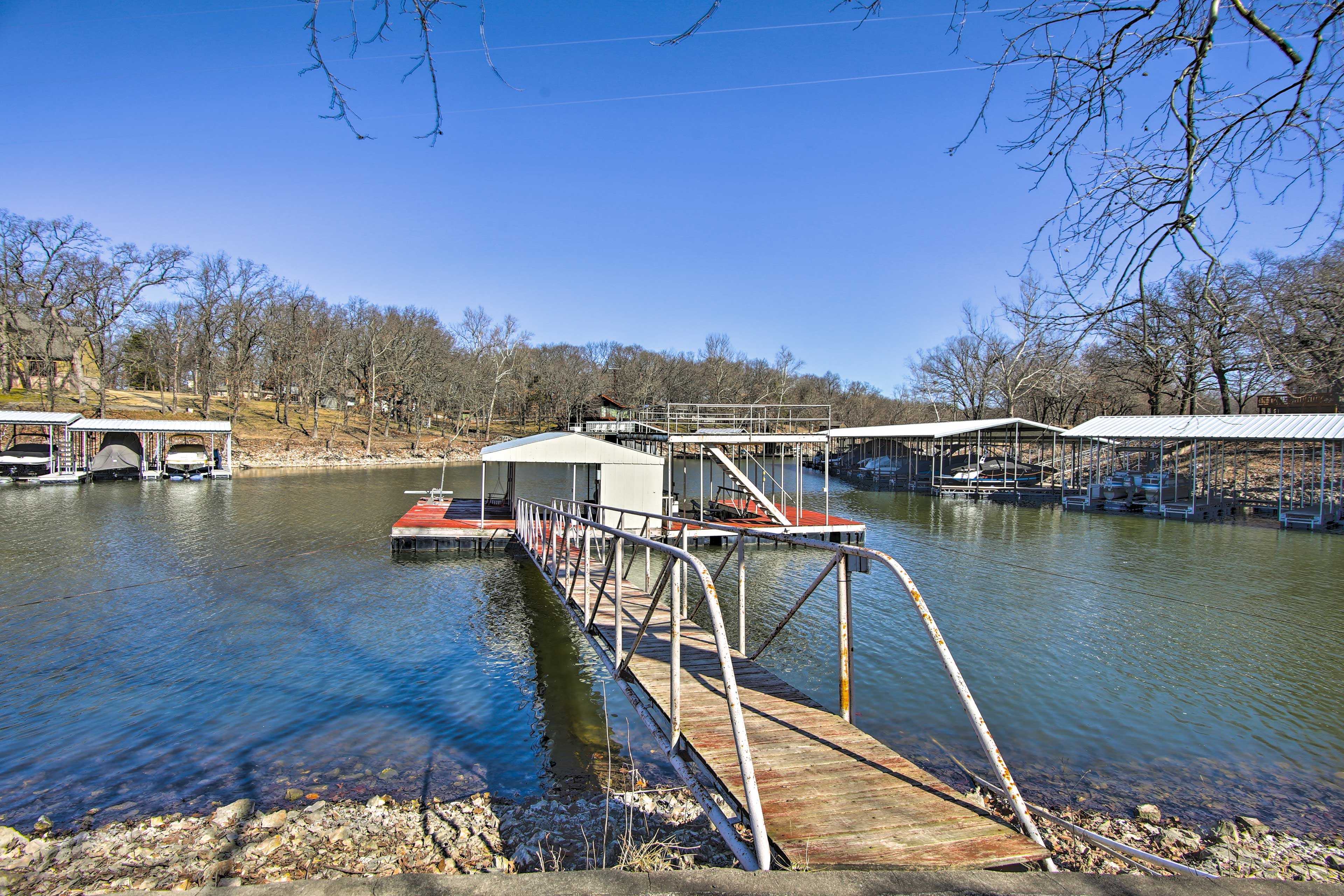 Private Dock & Boat Slip