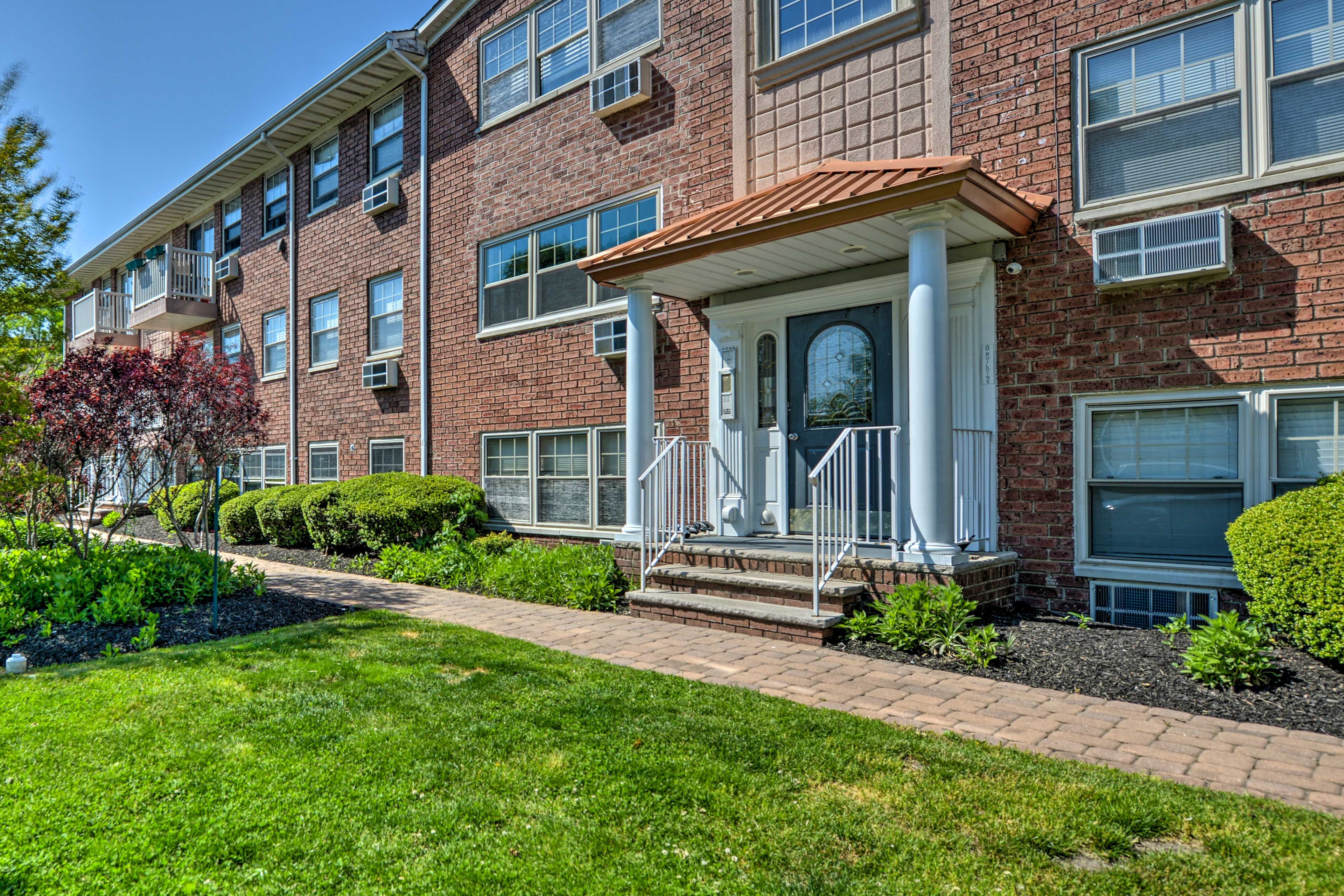 Condo Exterior | Stairs Required for Access