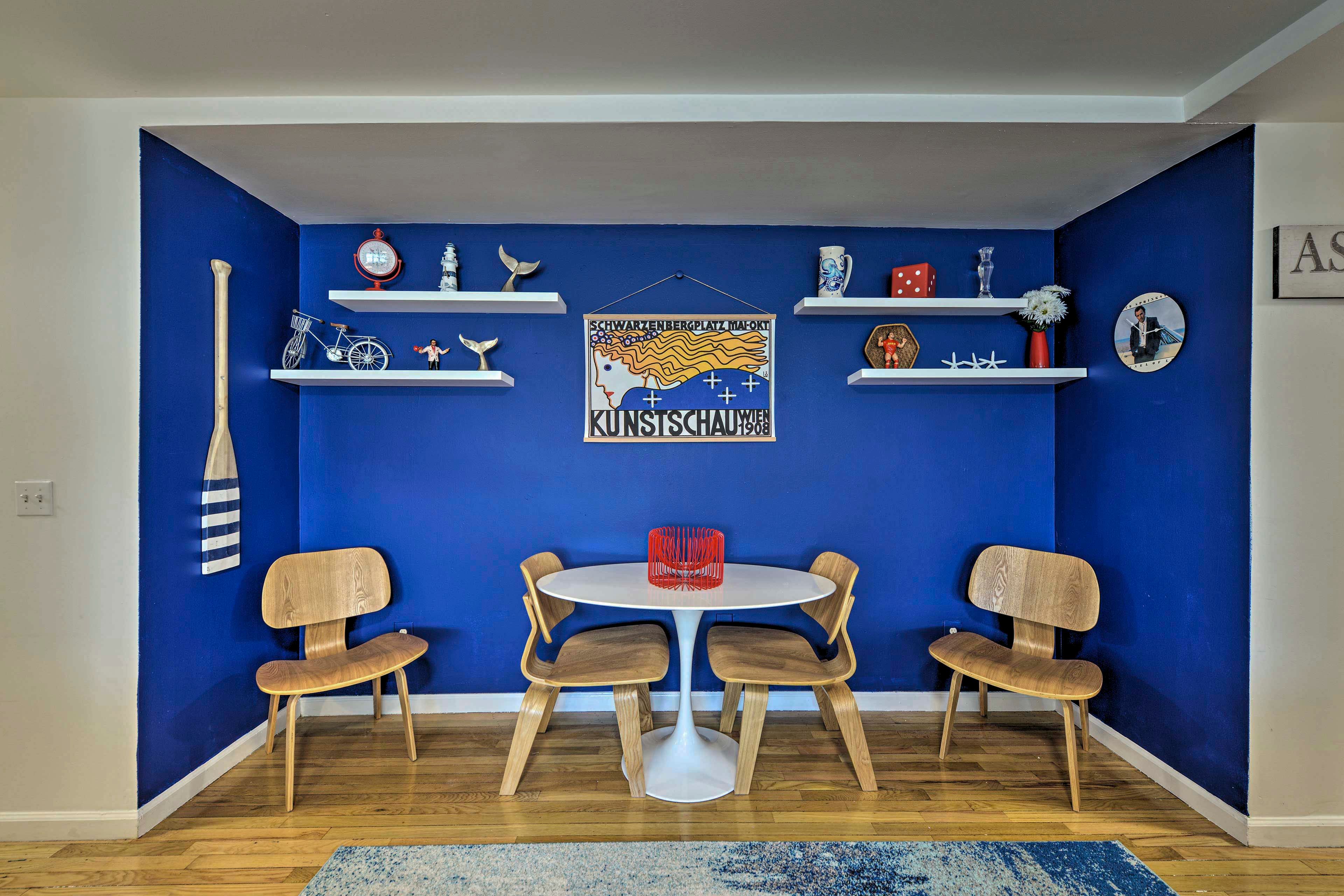 Dining Area | 1st-Floor Condo