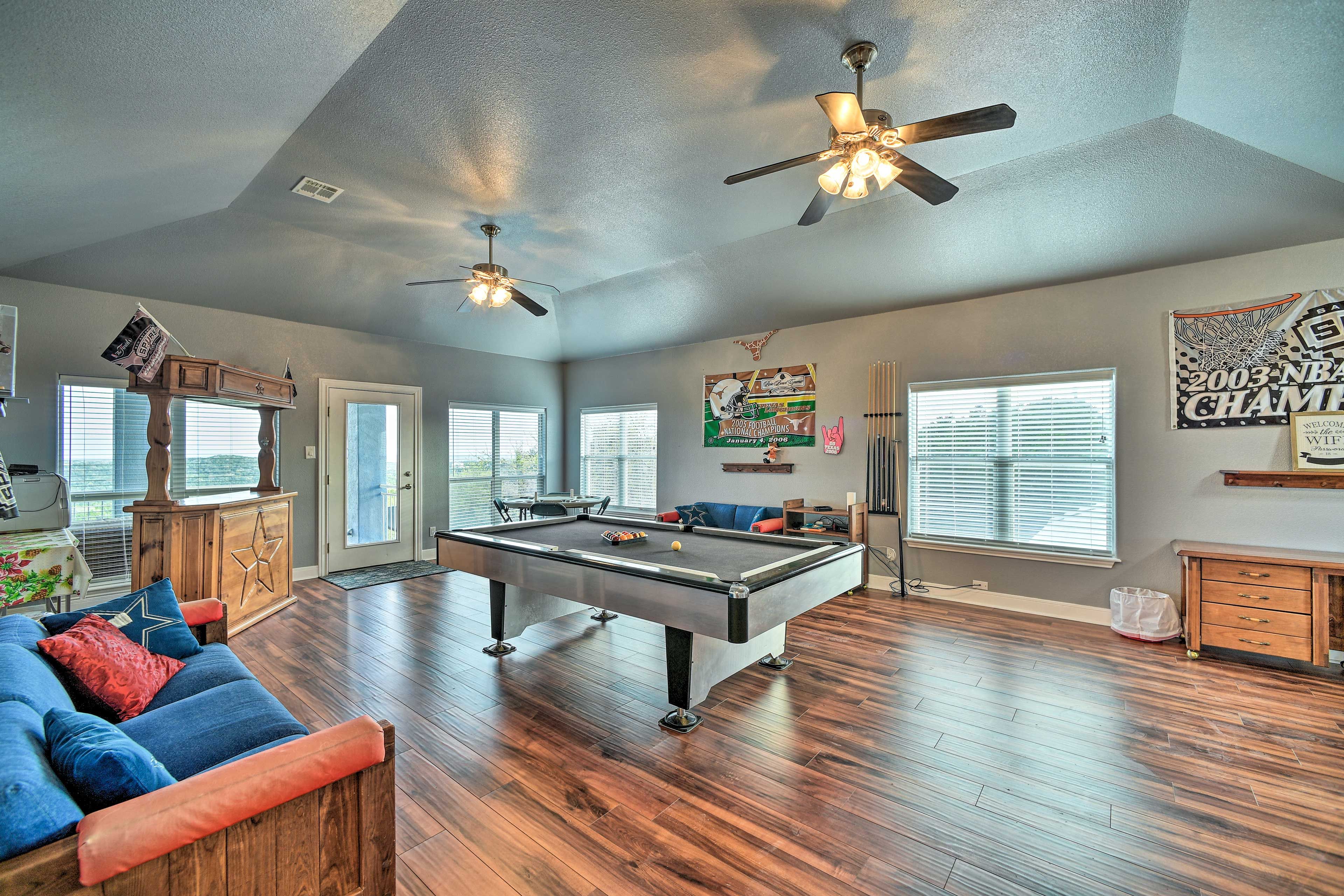 Game Room | Covered Patio Access
