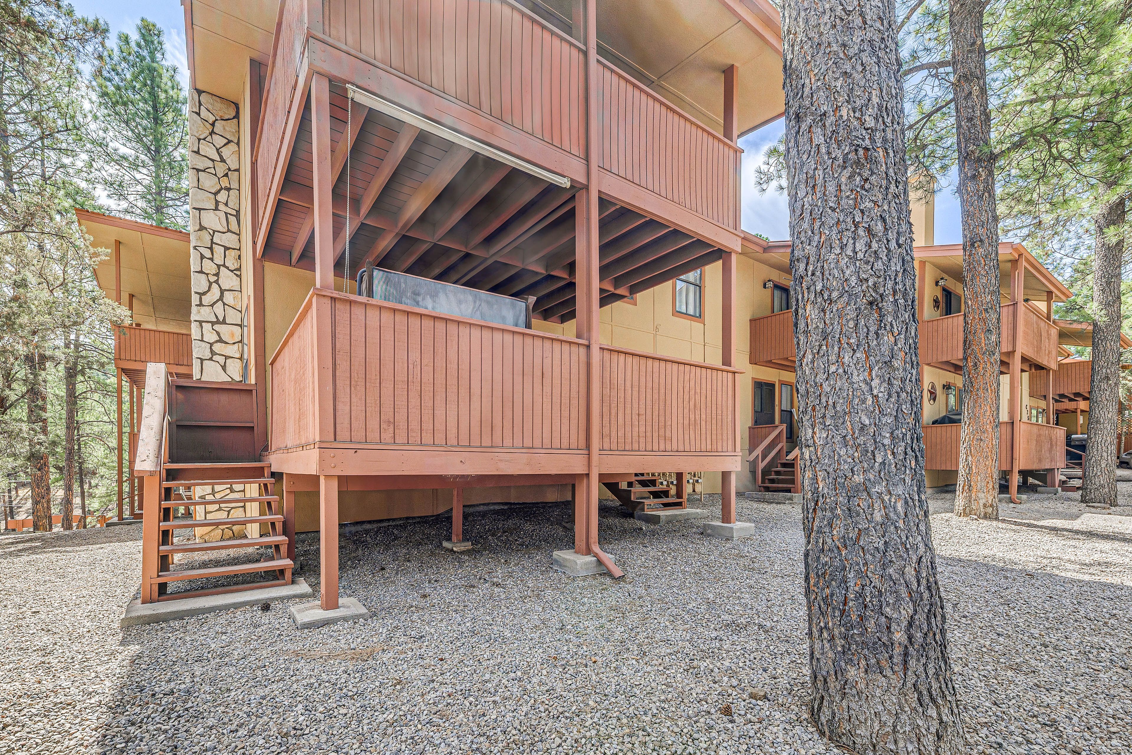 Condo Exterior | Stairs Required to Access Property