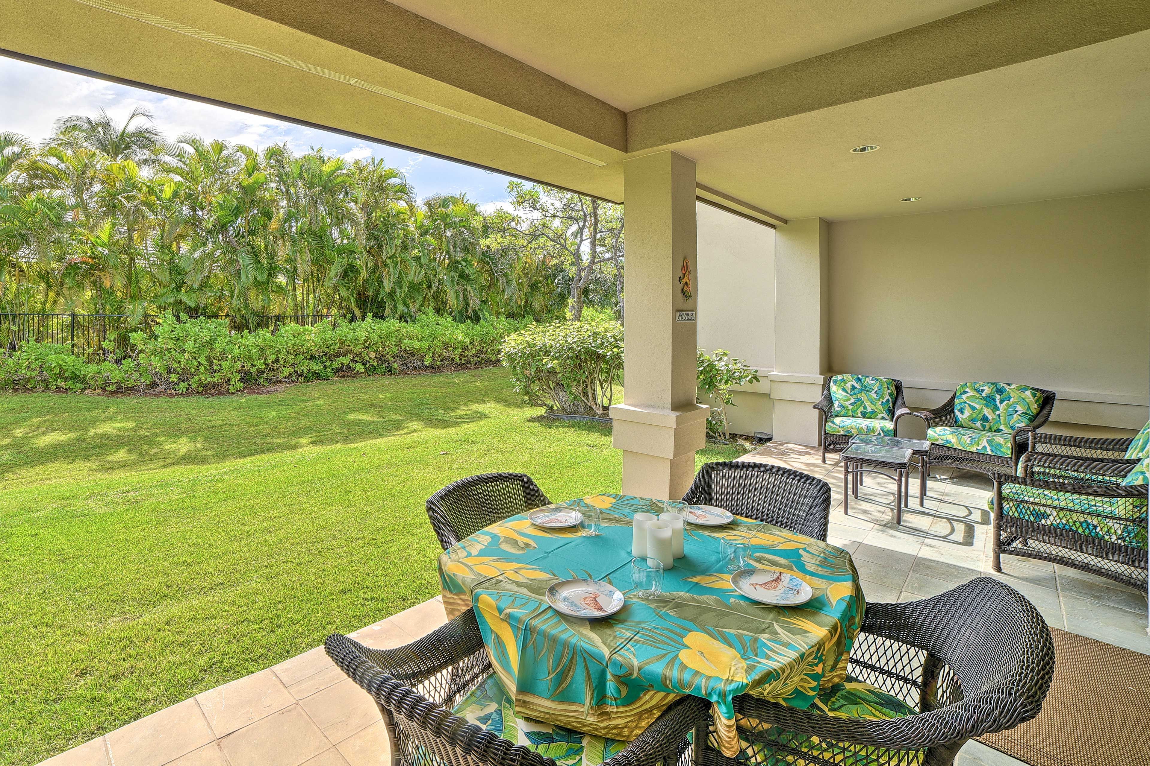 Lanai | 1st Floor | Step-Free Access