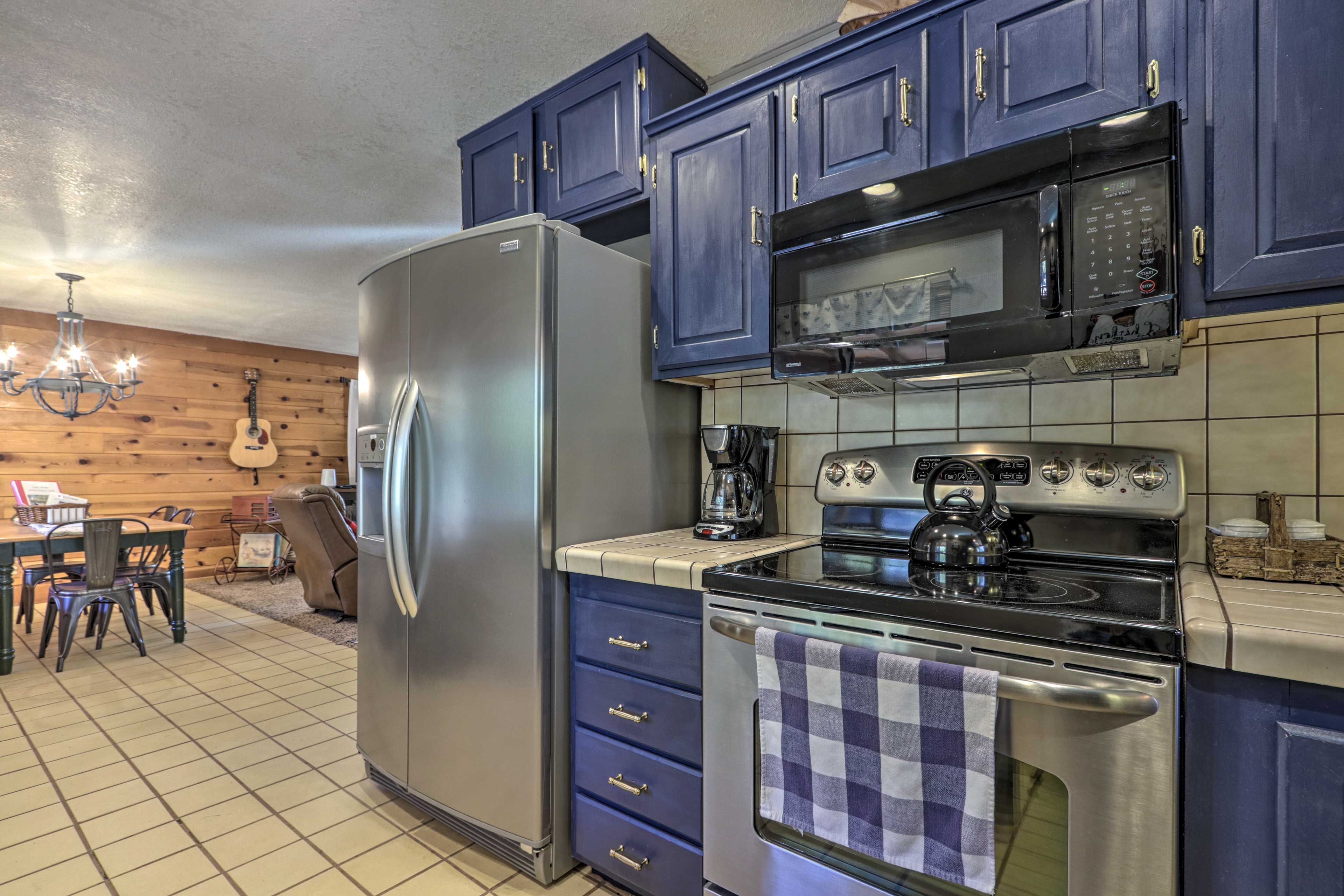Well-Equipped Kitchen