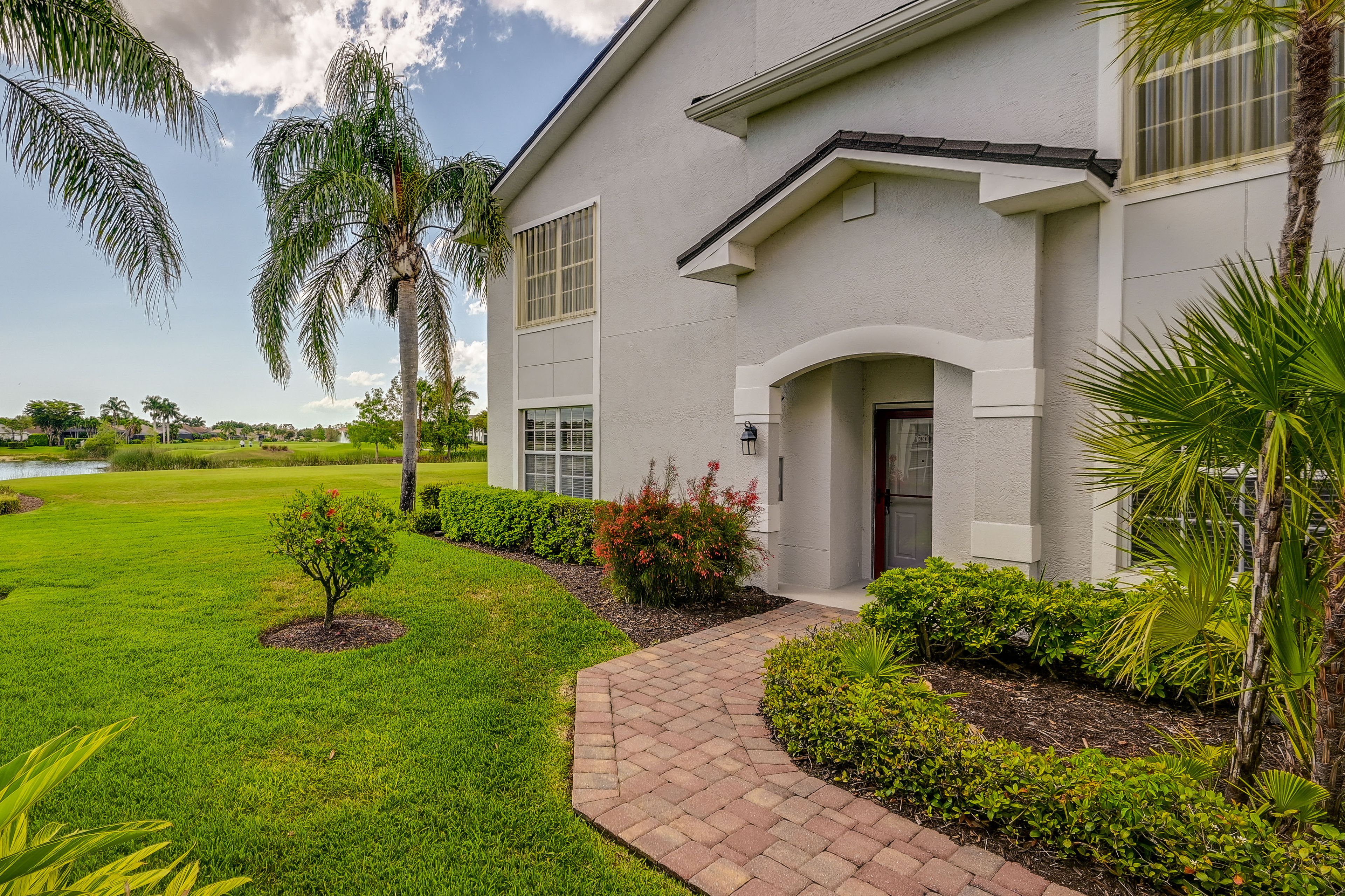 Townhome Exterior | Keyless Entry