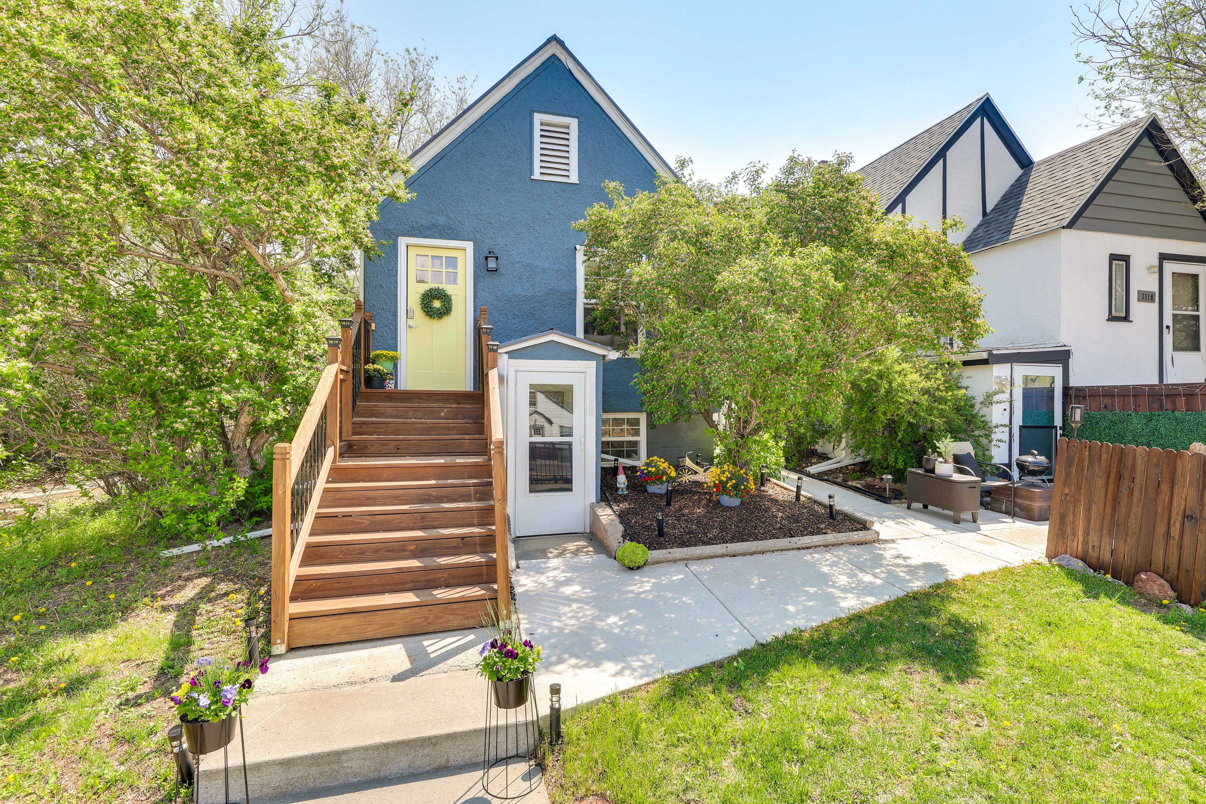 Home Exterior | Lower-Level Apartment Unit
