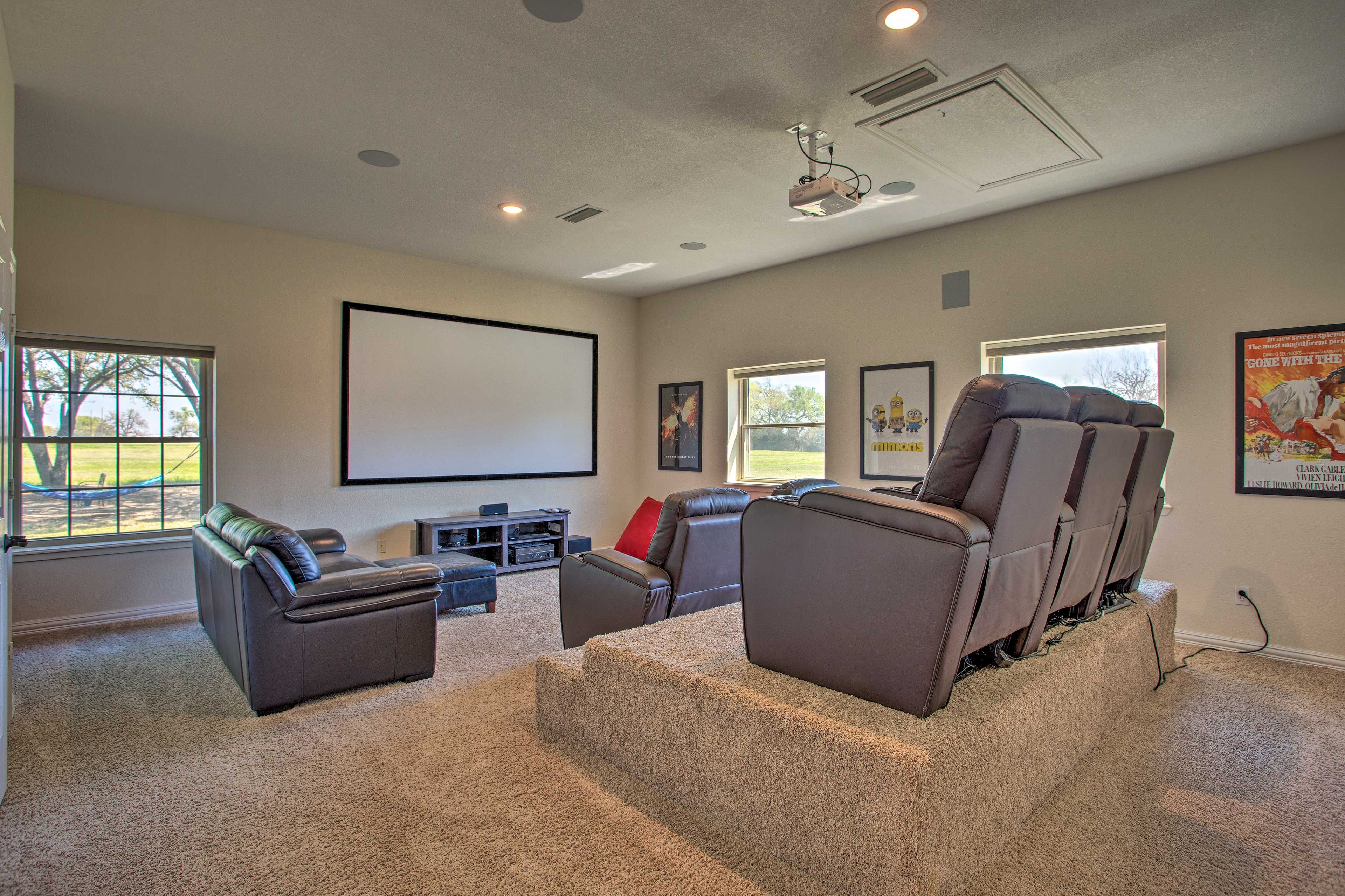 Theater Room | 1st Floor | Sleeper Sofa