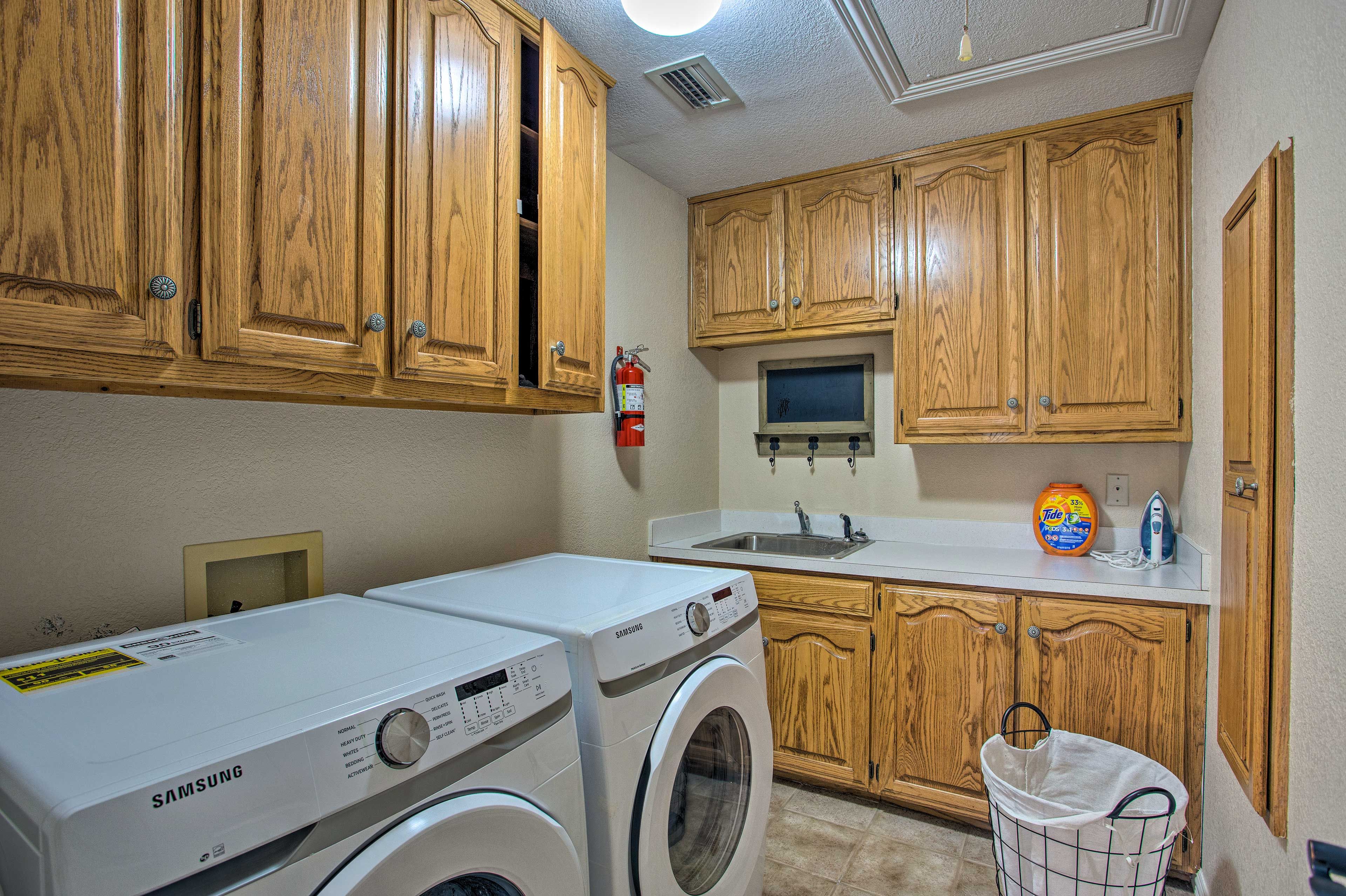 Laundry Room | 1st Floor | Cleaning Essentials