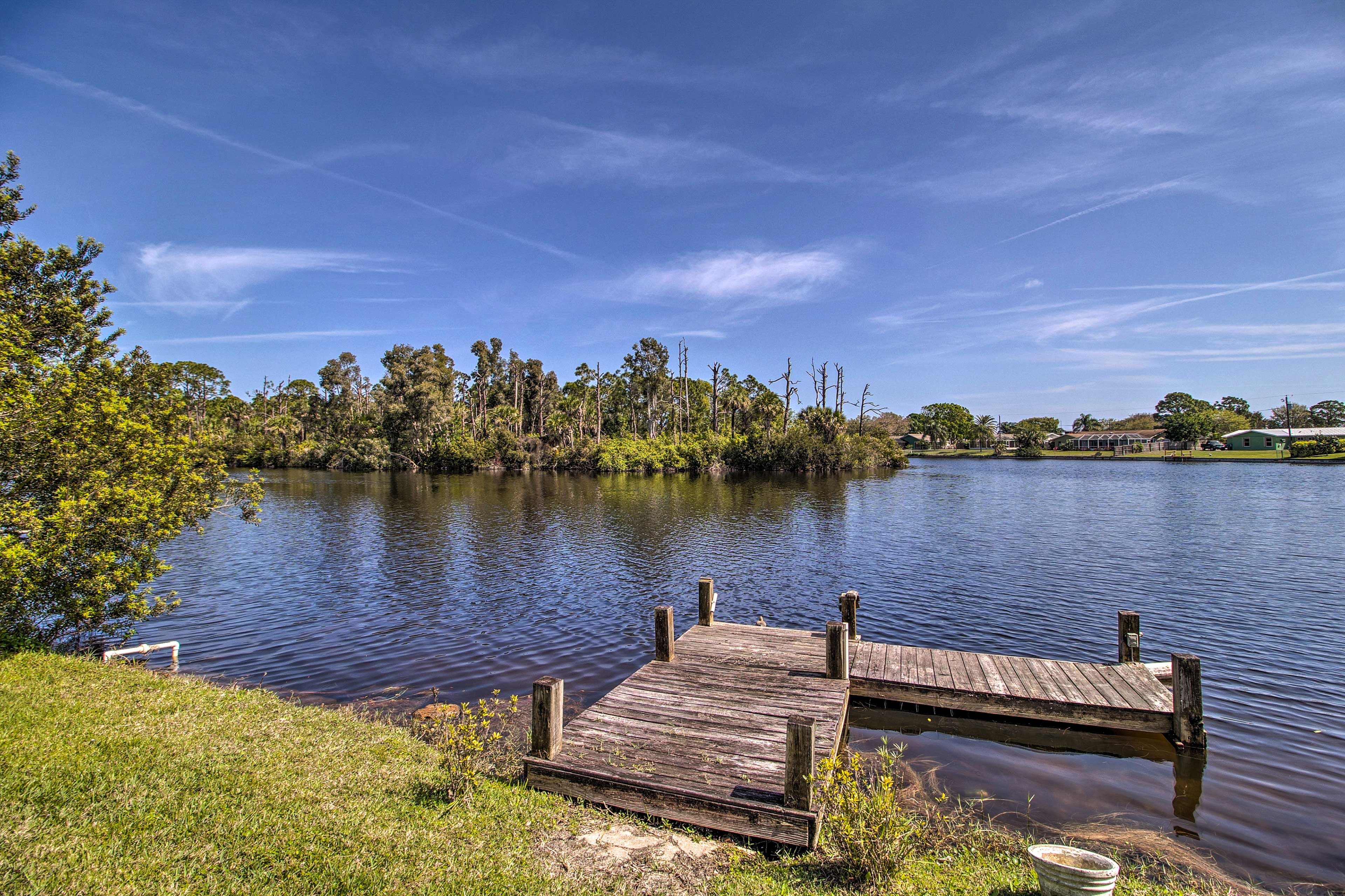 Private Dock | No Swimming Or Boating In Lake