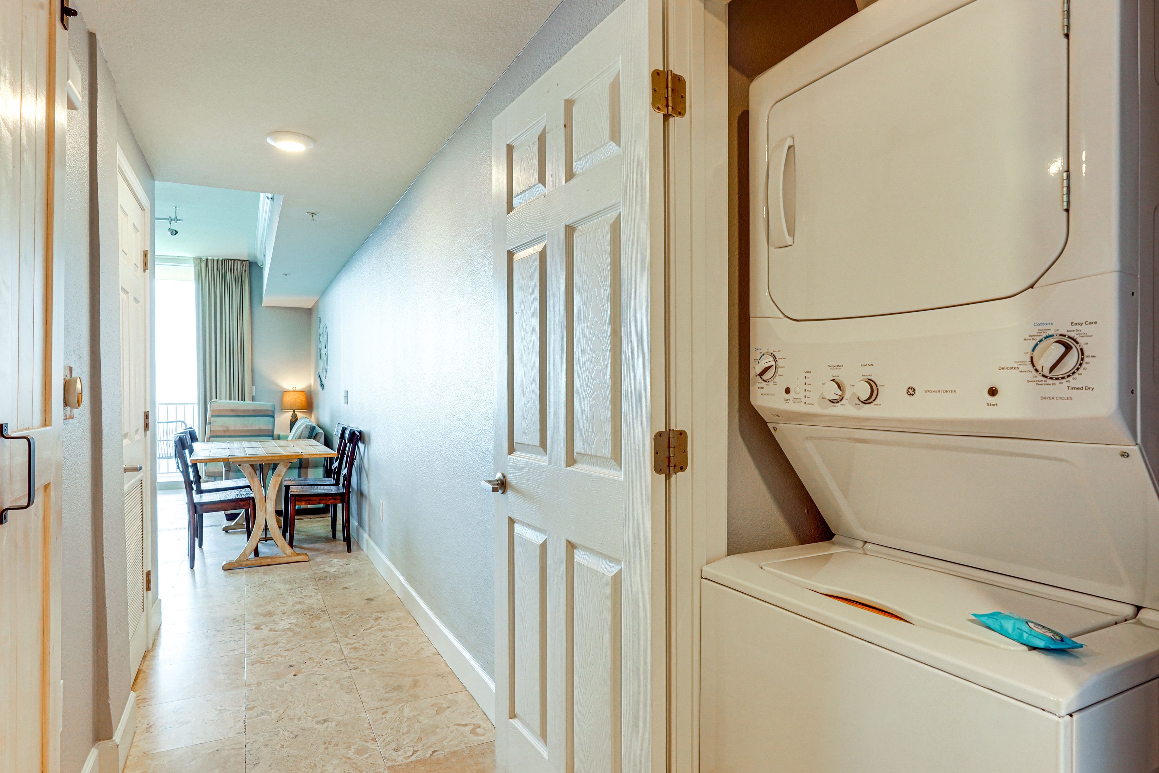 Hallway | In-Unit Laundry