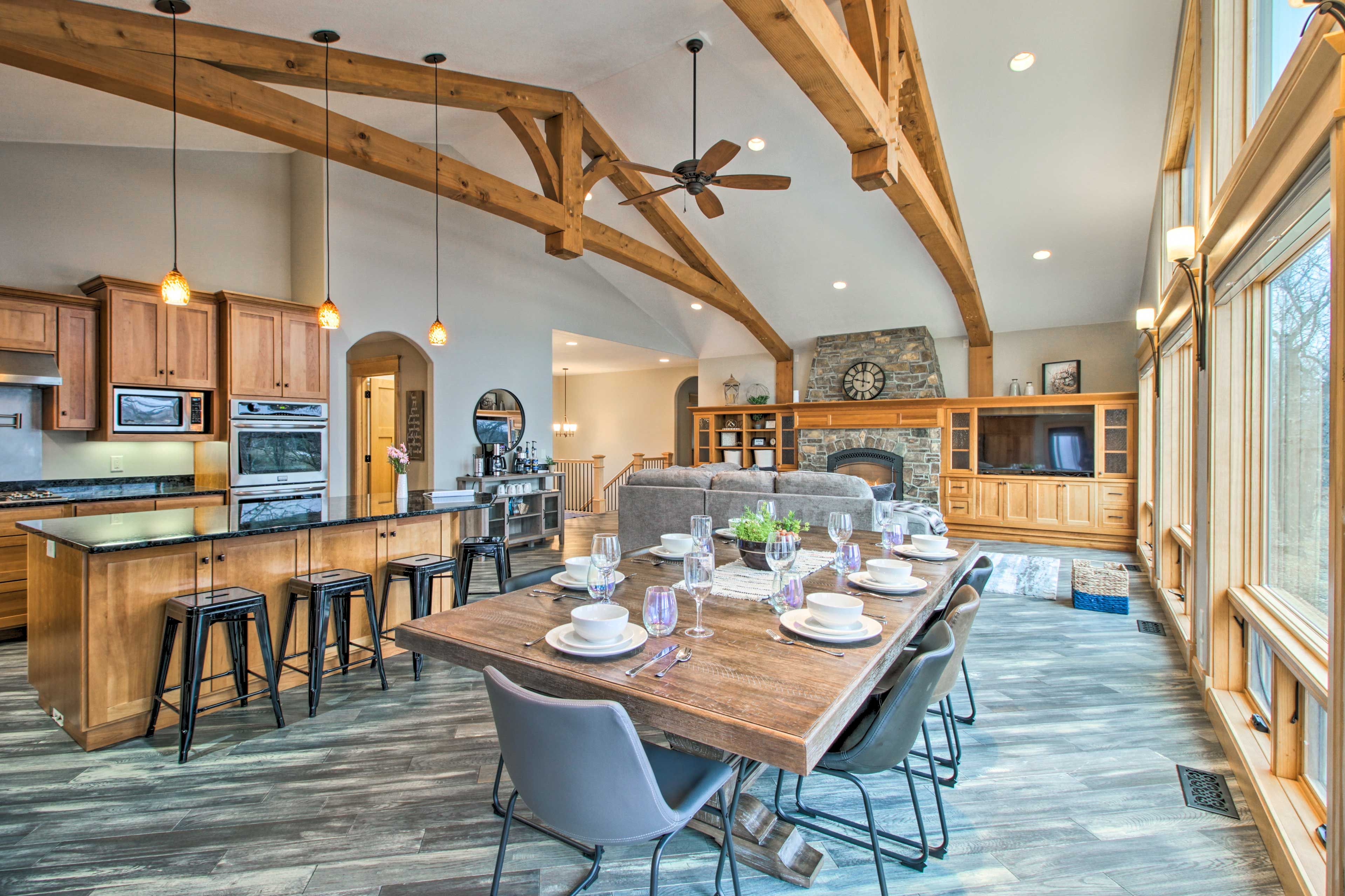 Alexandria Vacation Rental | 6BR | 4BA | 3 Stories | 4,600 Sq Ft