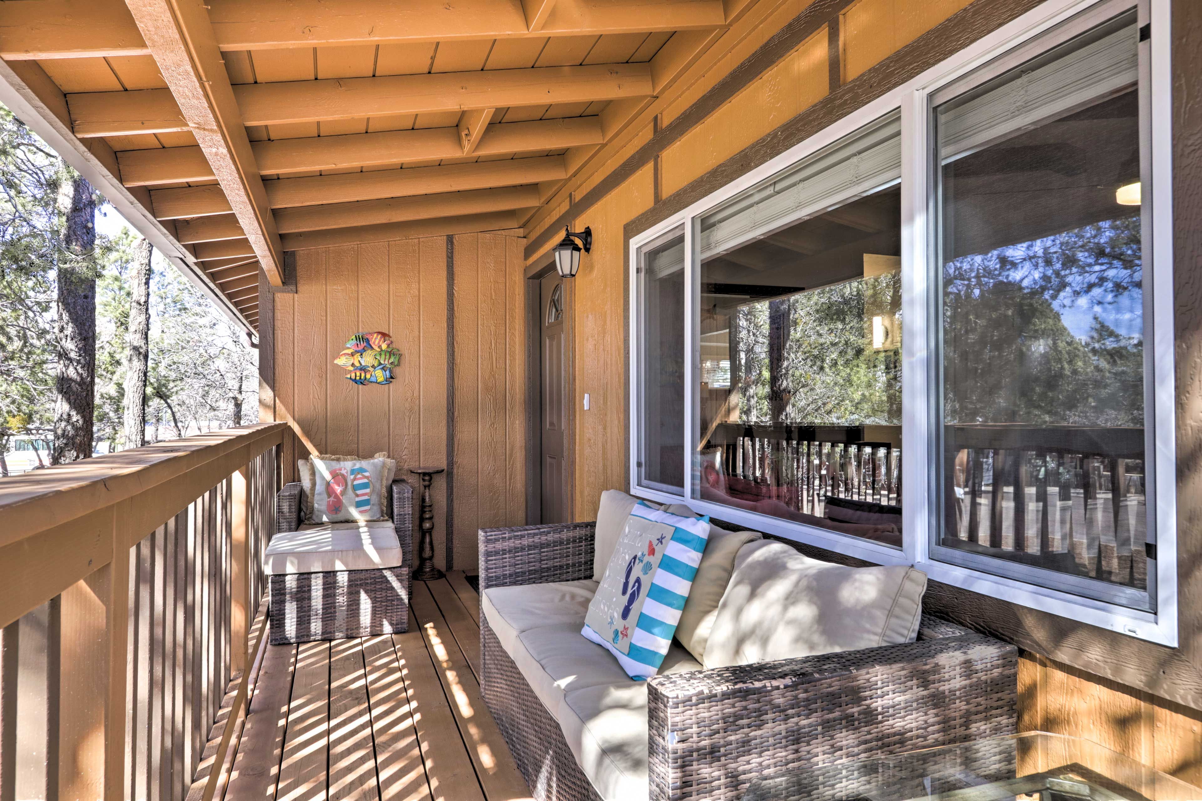House Exterior | Private Deck