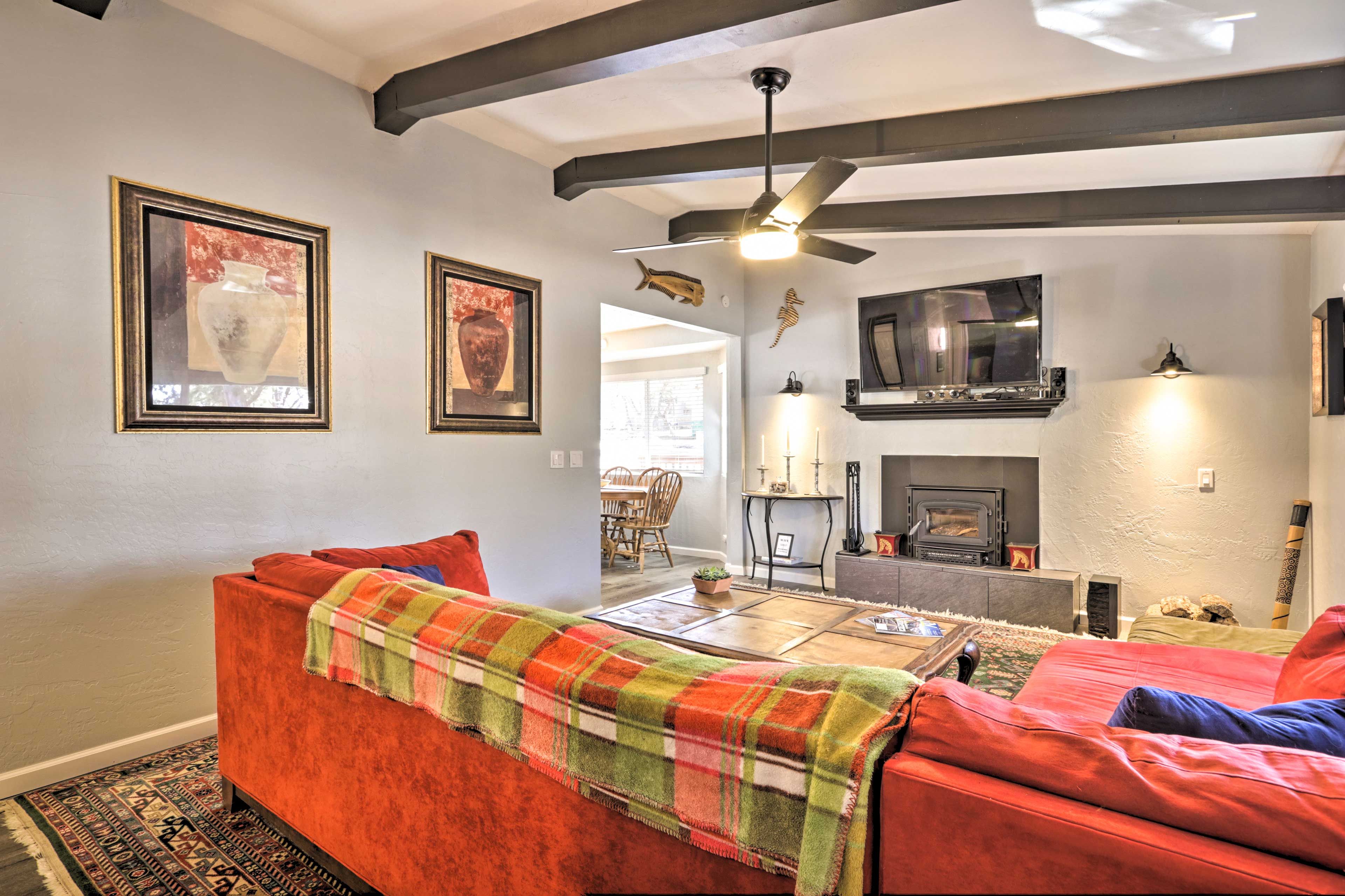 Living Room | Firewood Provided
