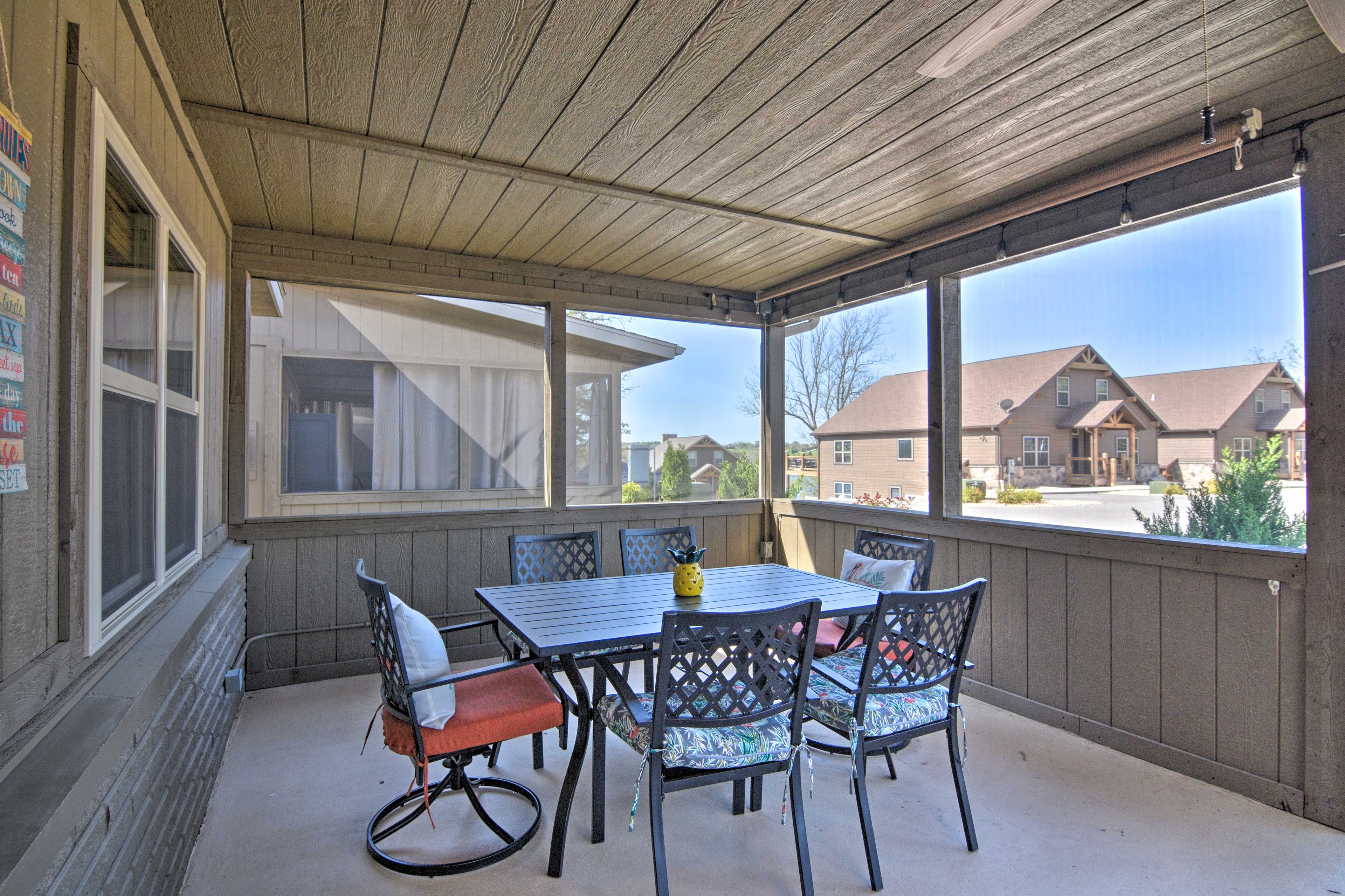 Screened-In Porch | Keyless Entry