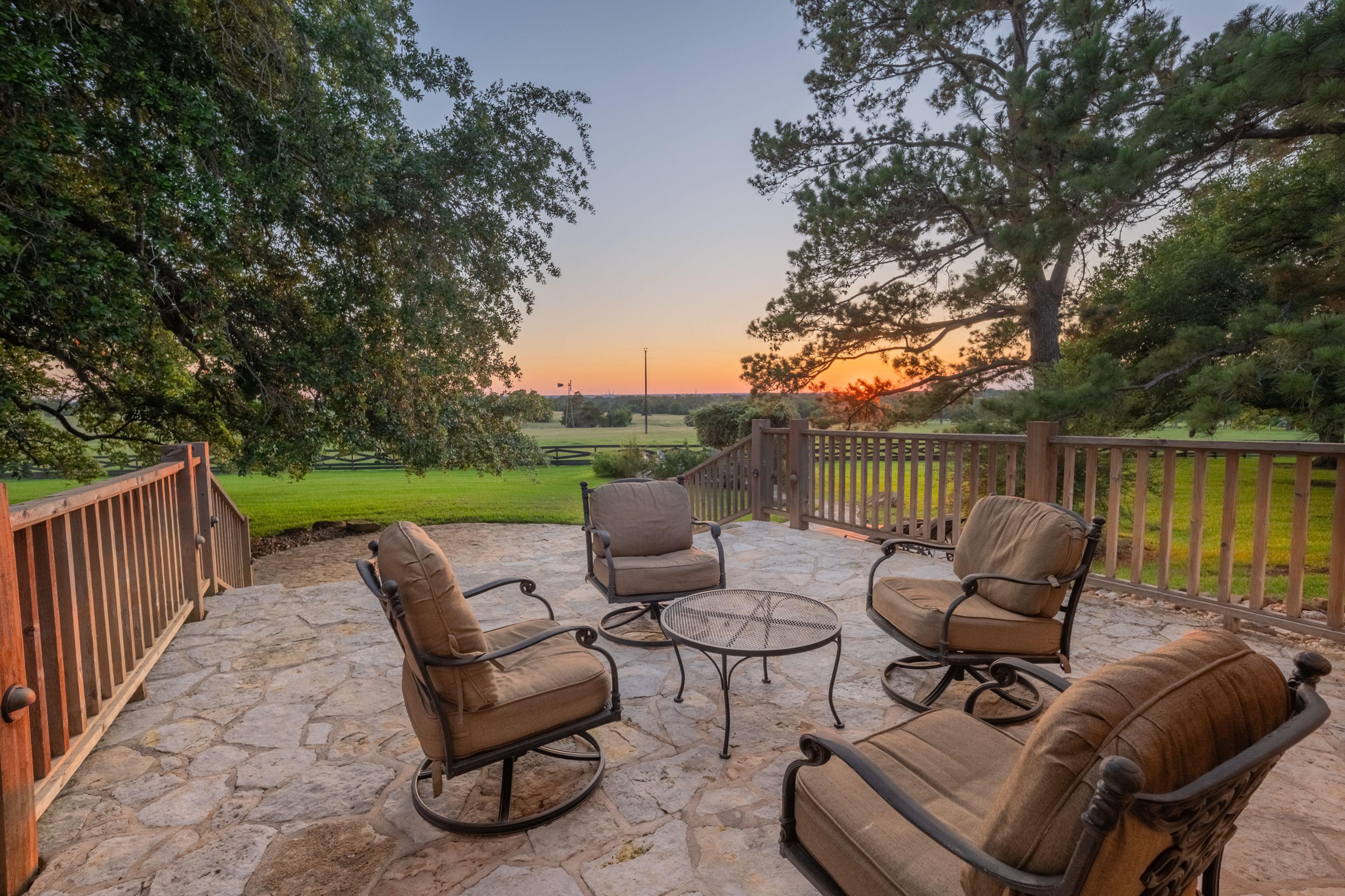 Patio w/ Seating | Sunset Views