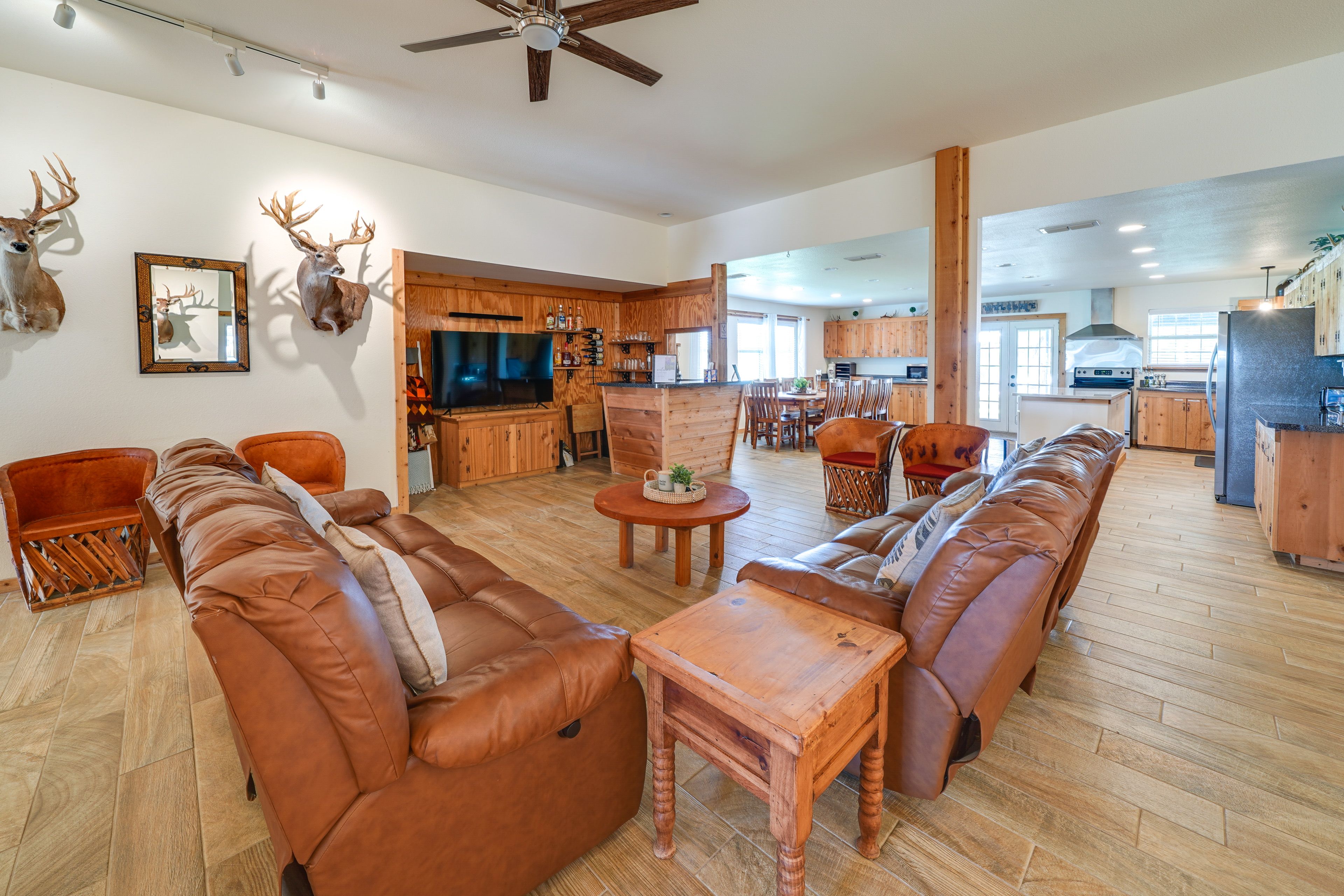 Yancey Vacation Rental | 5BR | 4BA | 2,500 Sq Ft | Step-Free Access