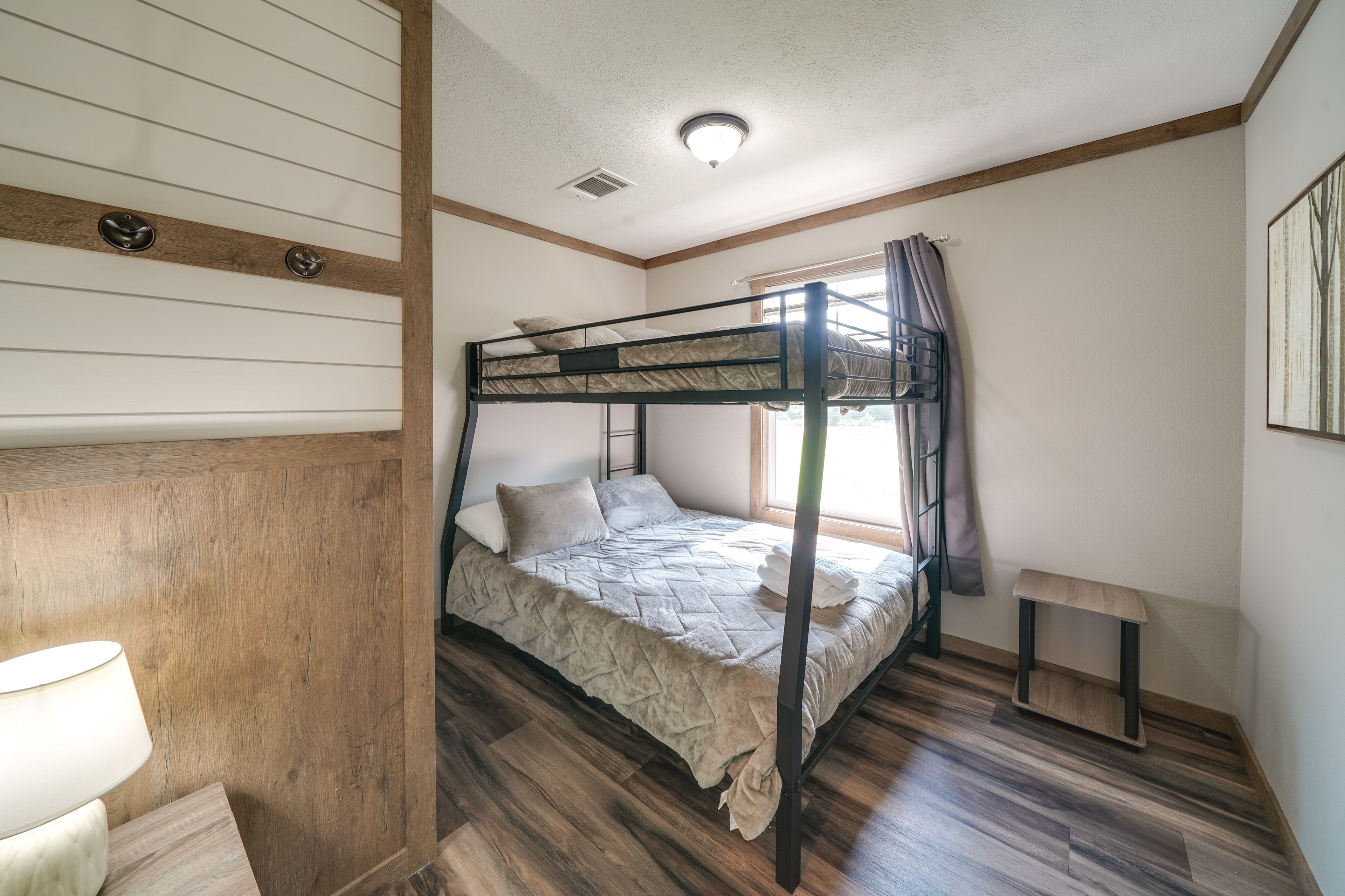 Bedroom 2 | Full/Queen Bunk Bed | Central Heating & A/C
