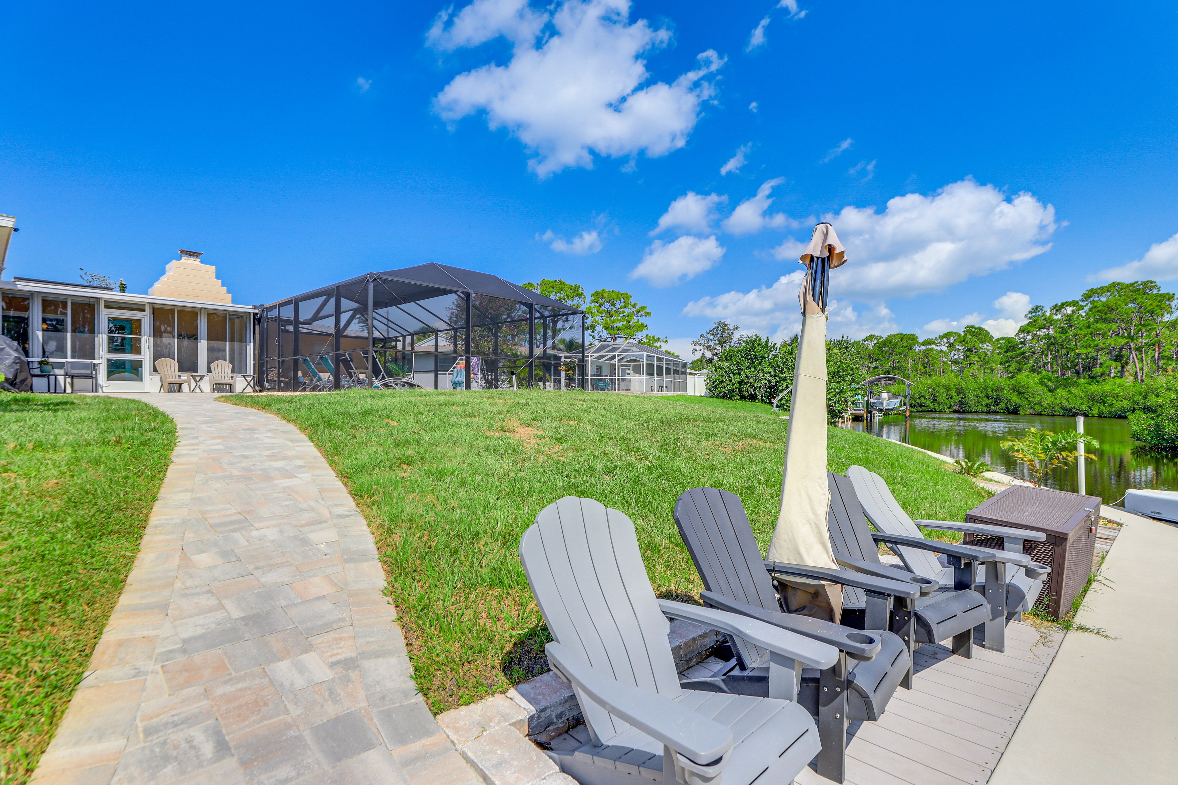 Waterfront Patio