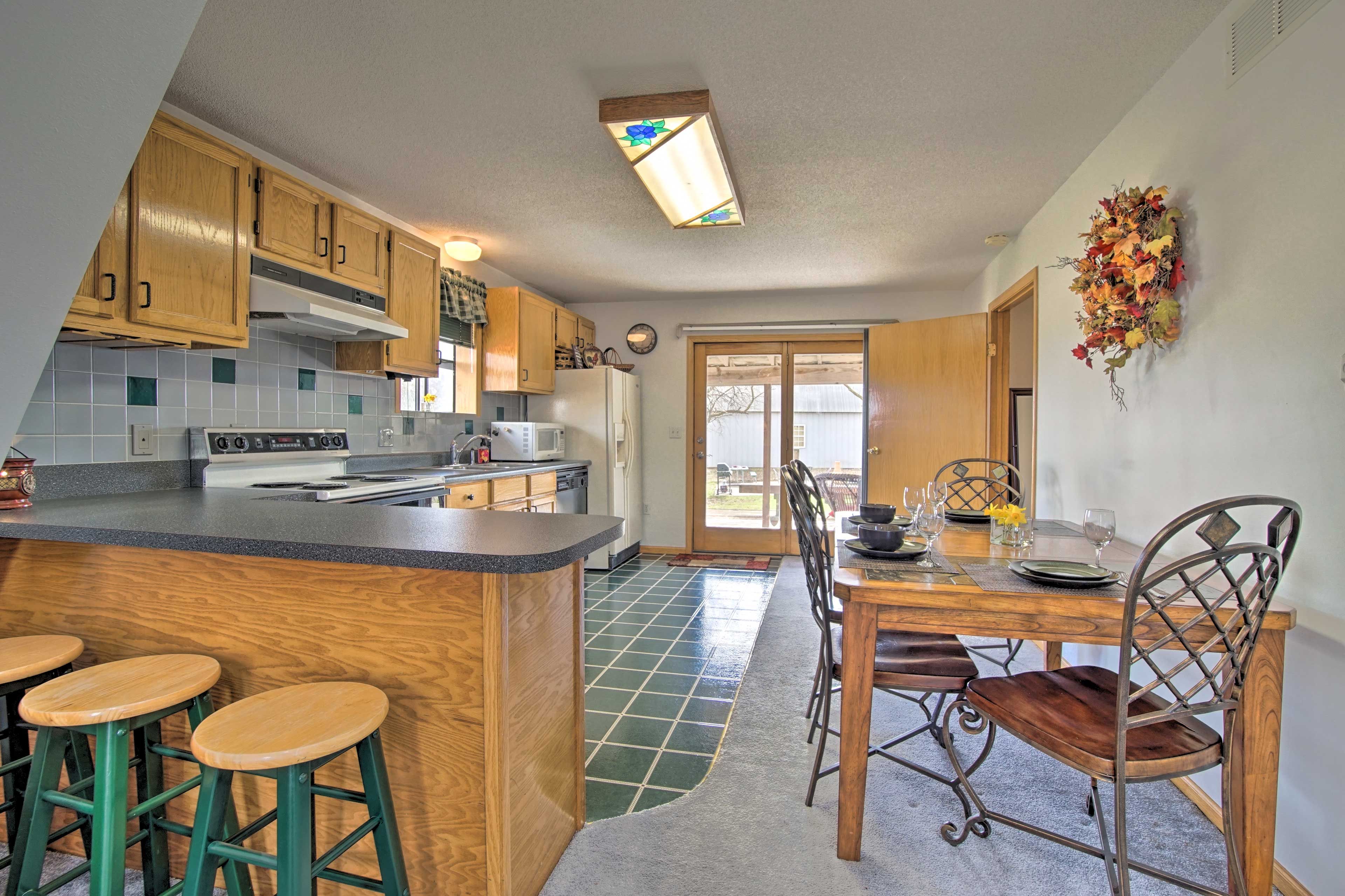 Kitchen | 1st Floor | Fully Equipped