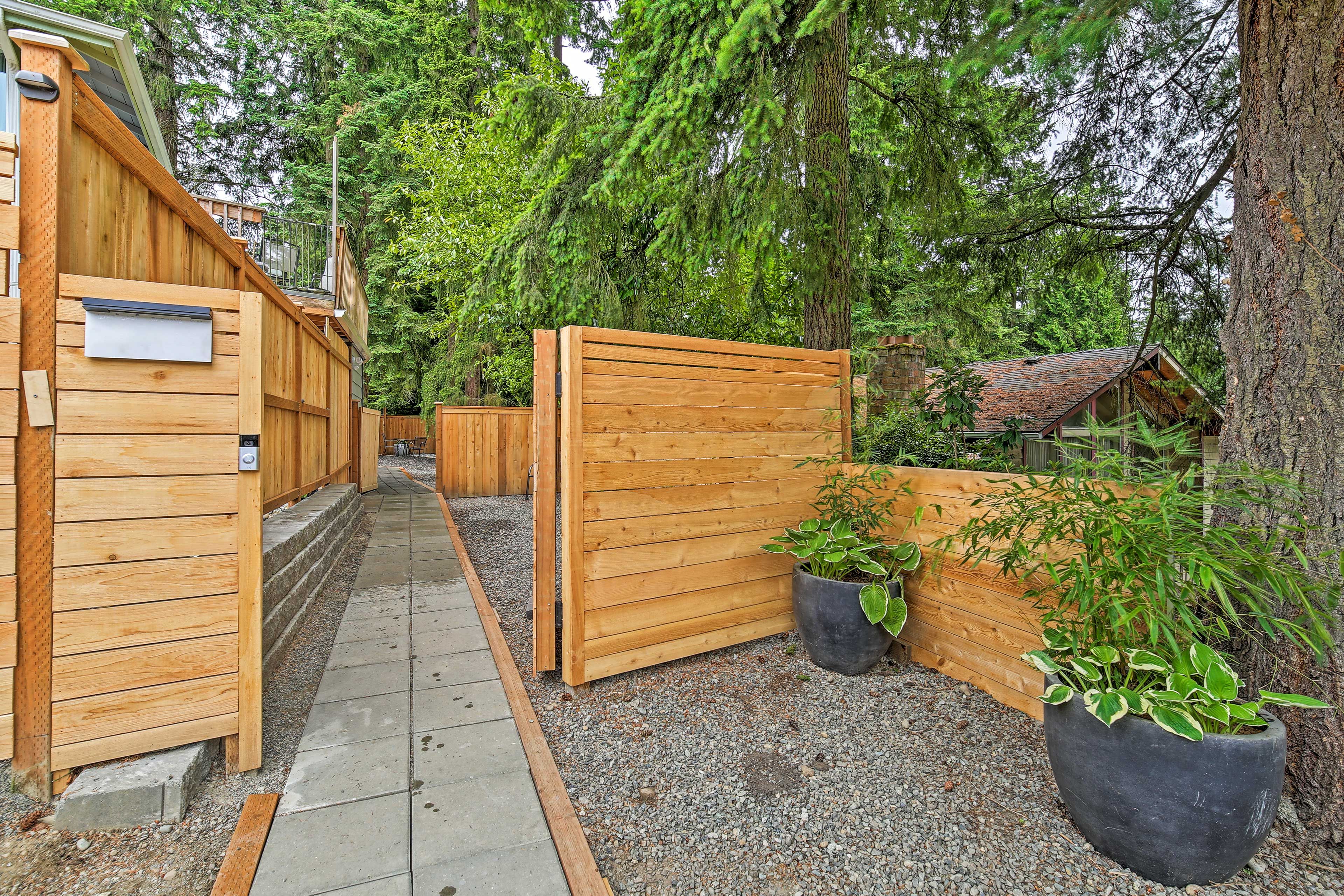 Gate Entrance | Street Parking