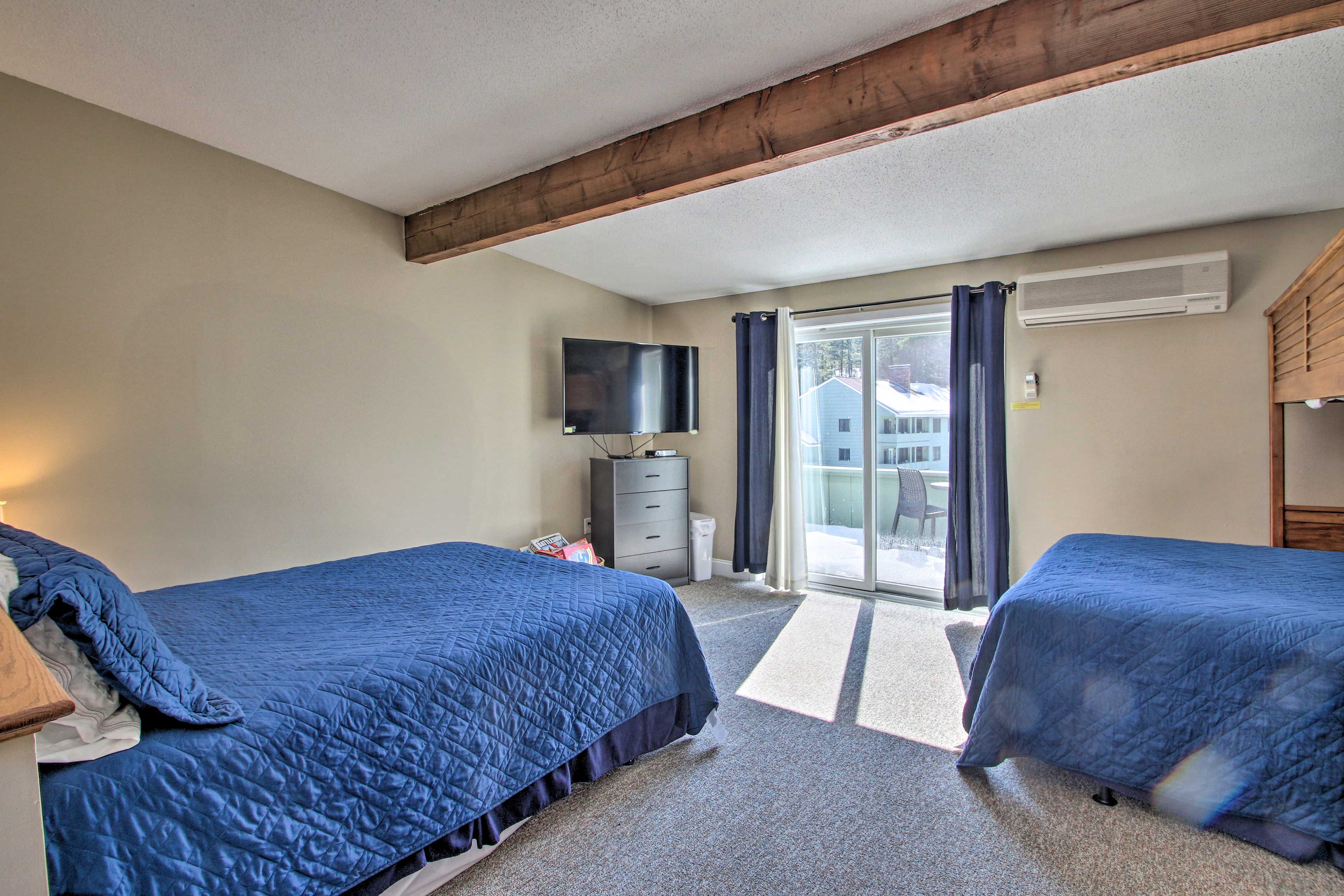 Loft | 2nd Floor | 2 Full Beds | 1 Twin Bed | Stairs Required