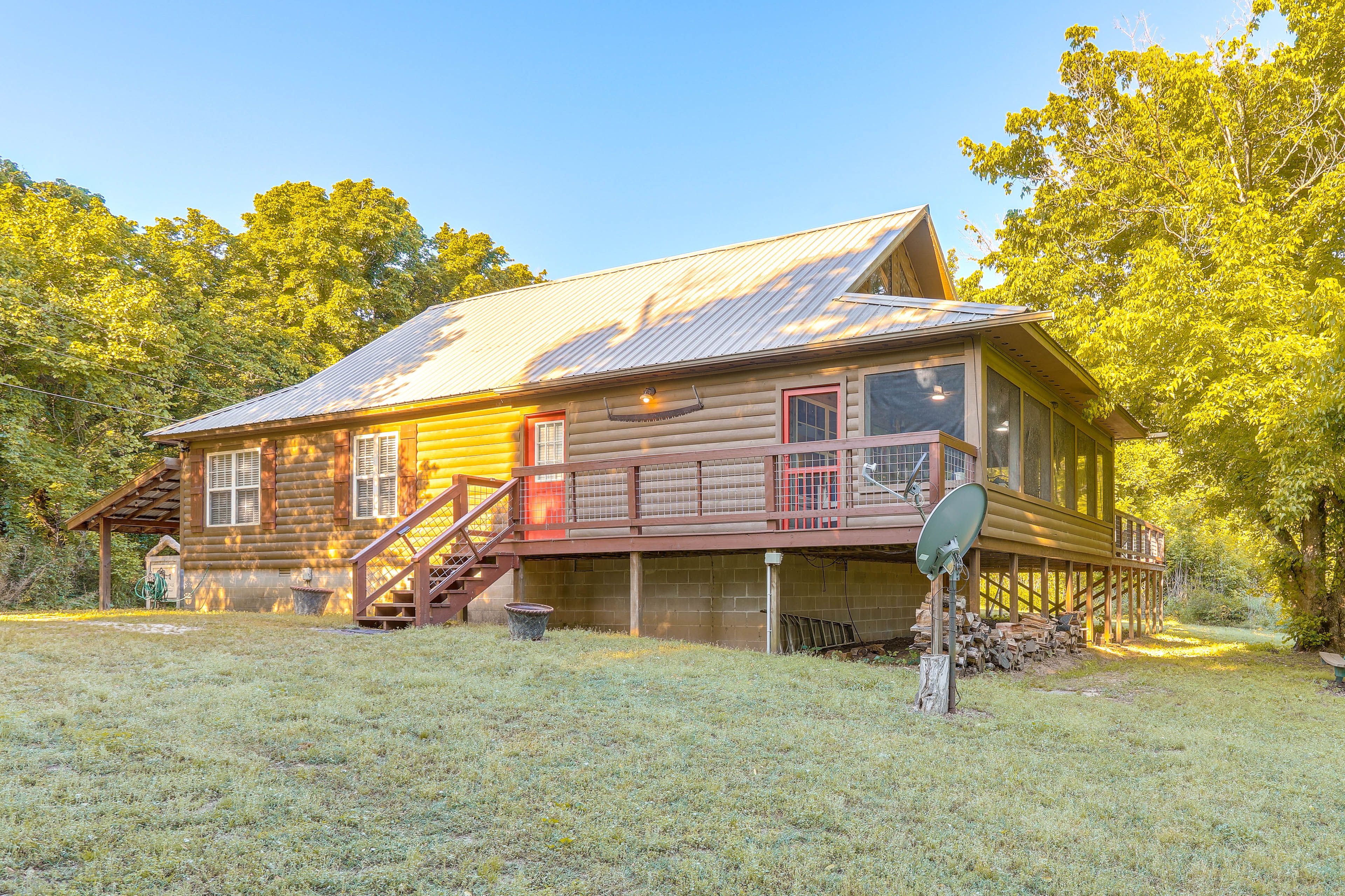 Private Yard | Gas Grill | Adirondack Chairs Unavailable