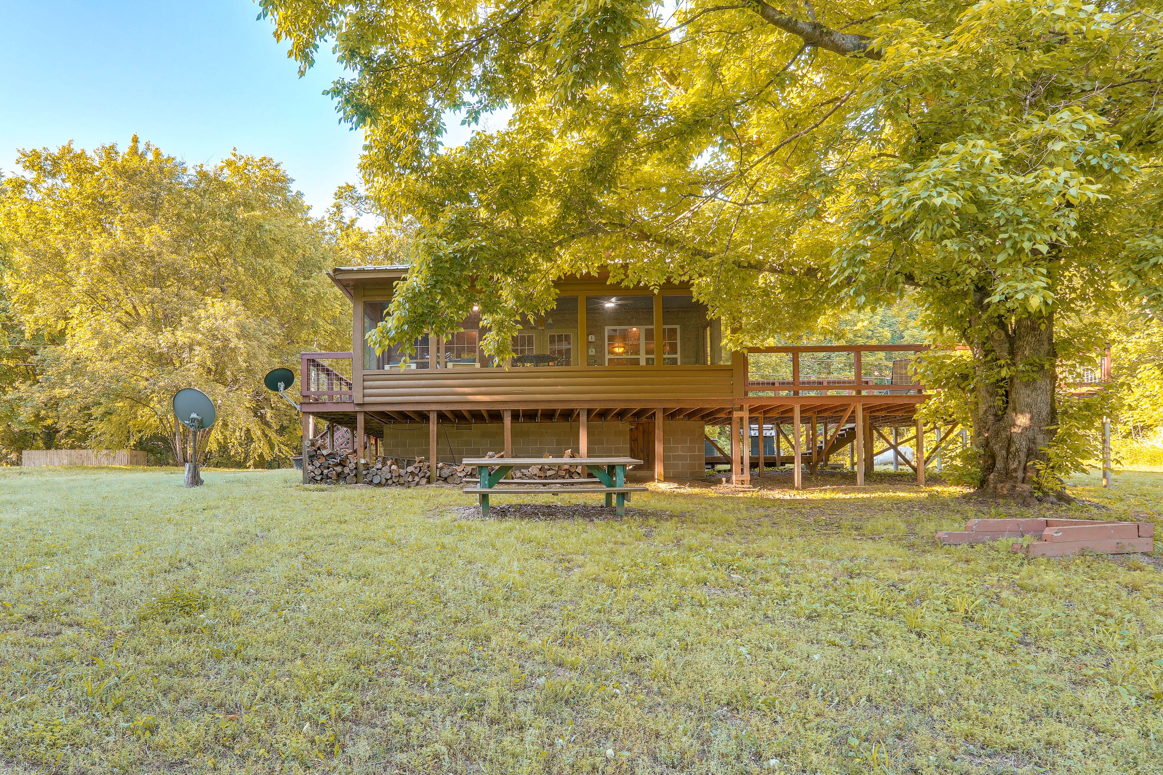 Private Yard | Gas Grill | Adirondack Chairs Unavailable