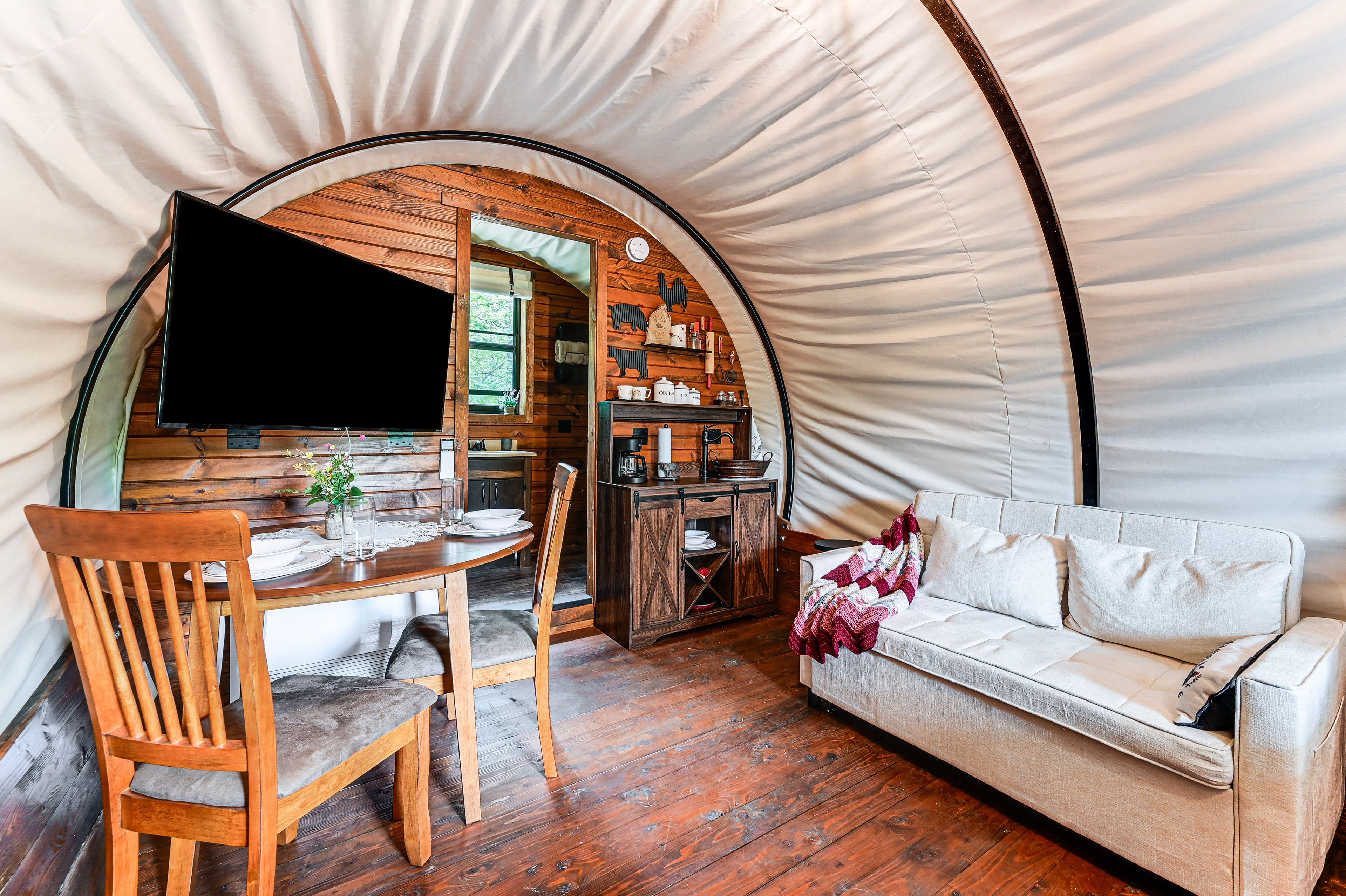 Living Area | Full Sleeper Sofa