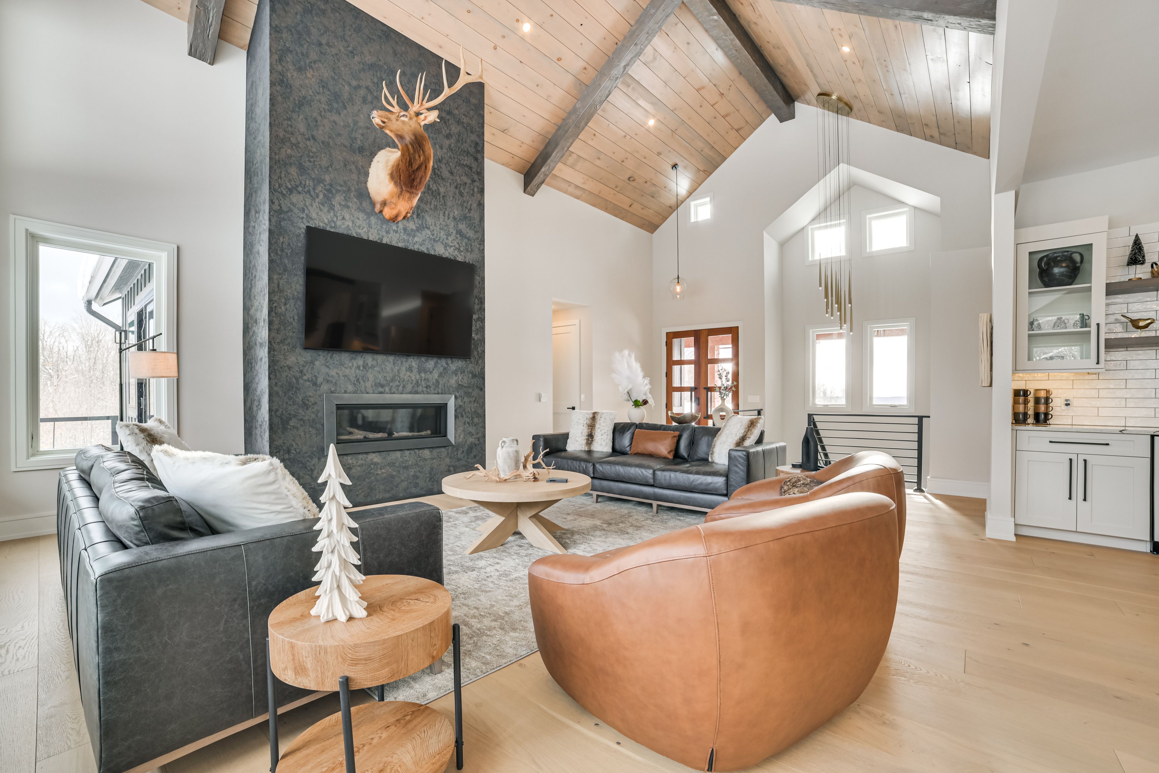 Boyne City Vacation Rental | 5BR | 4.5BA | 4,800 Sq Ft | Steps to Enter