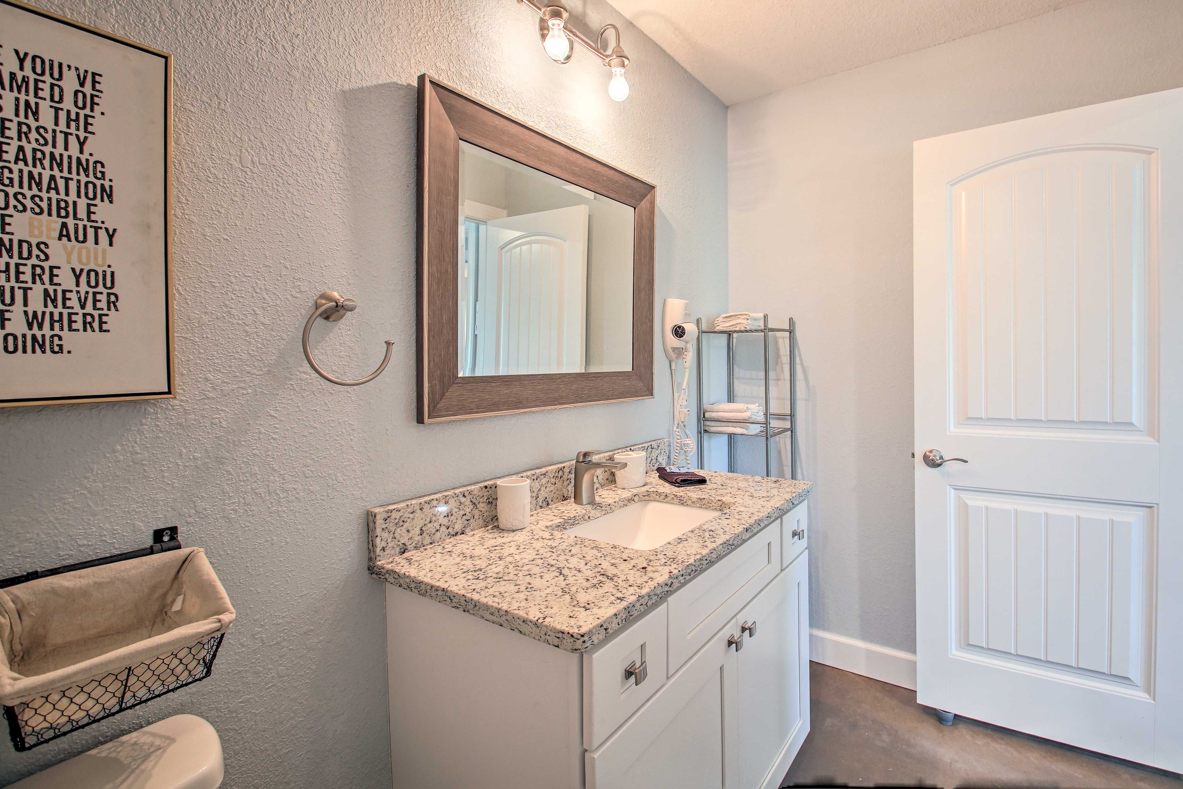 Bathroom | Towels Provided | Complimentary Toiletries