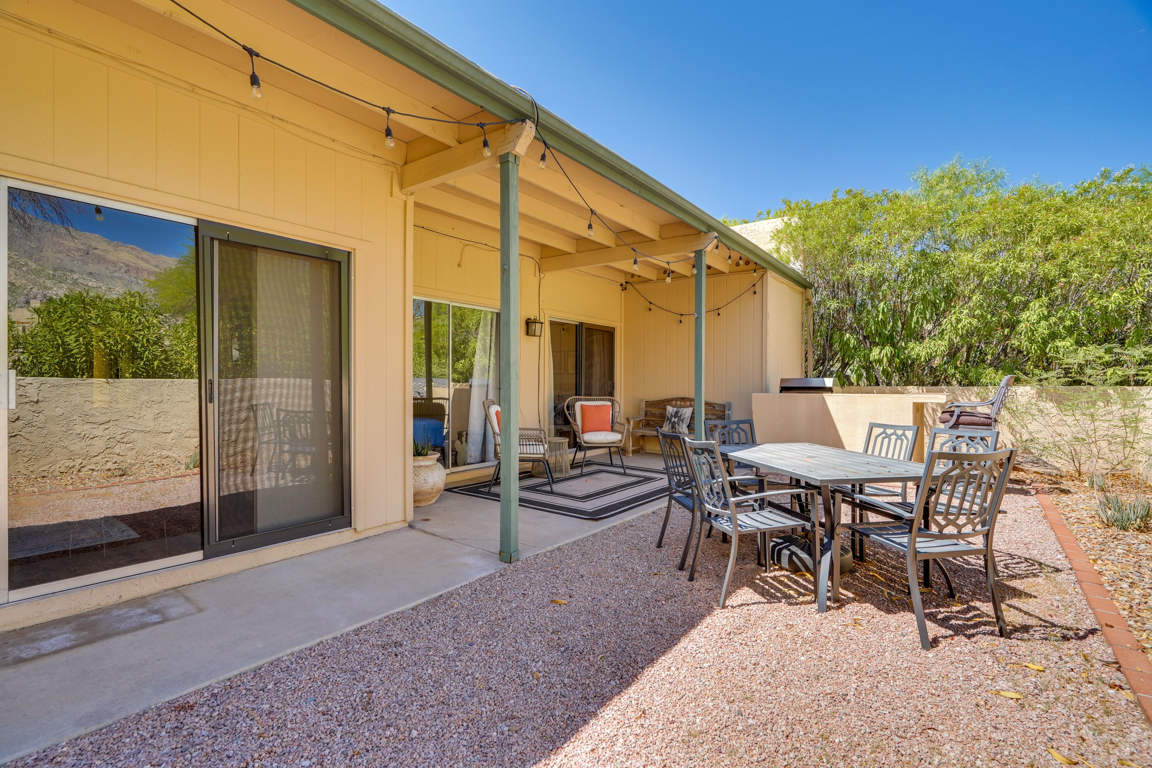 Patio | Outdoor Dining | Gas Grill | Mountain Views