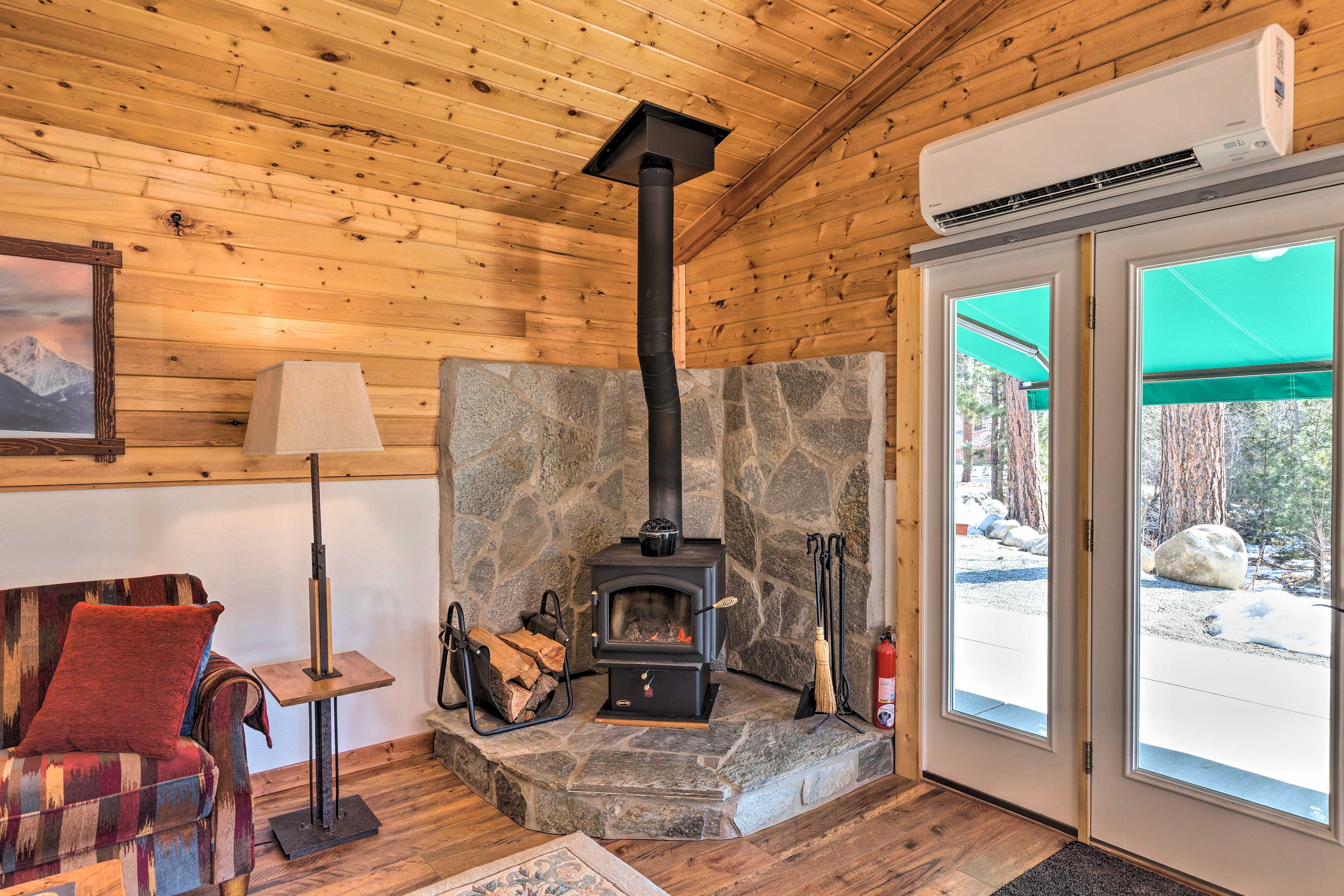Living Area | Some Wood Provided