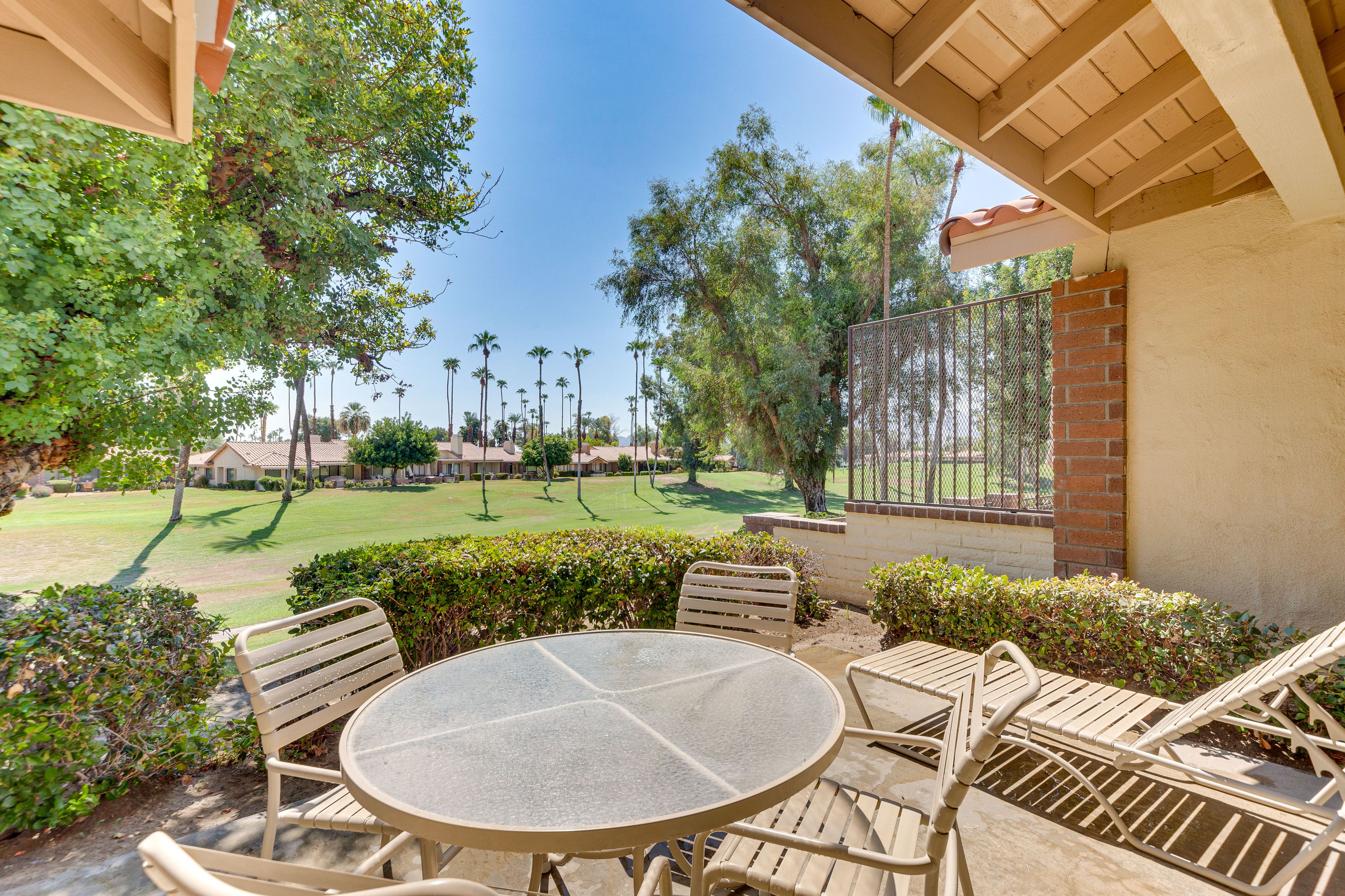 Patio | Dining Area | Golf Course Views