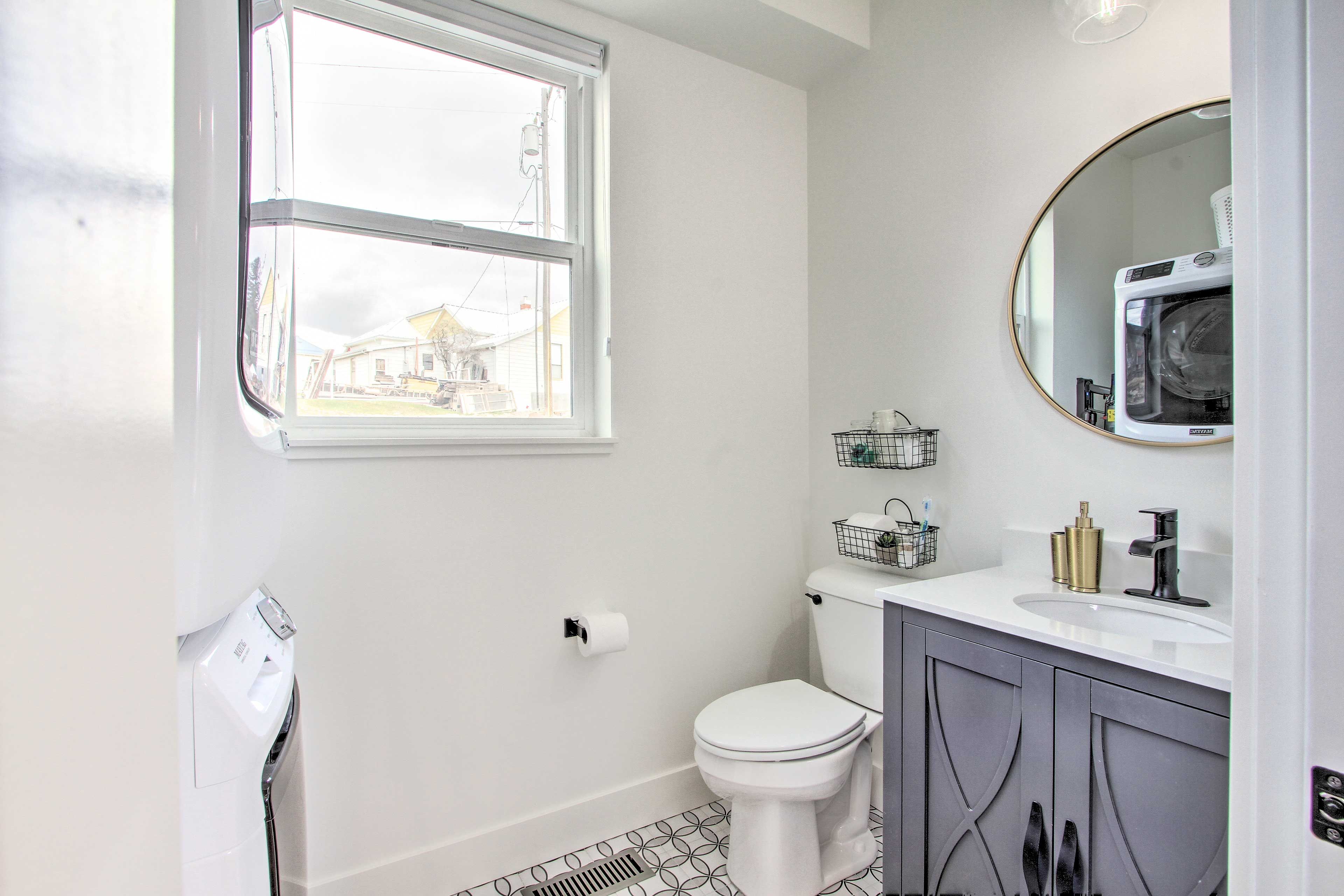 Half Bathroom | In-Unit Laundry