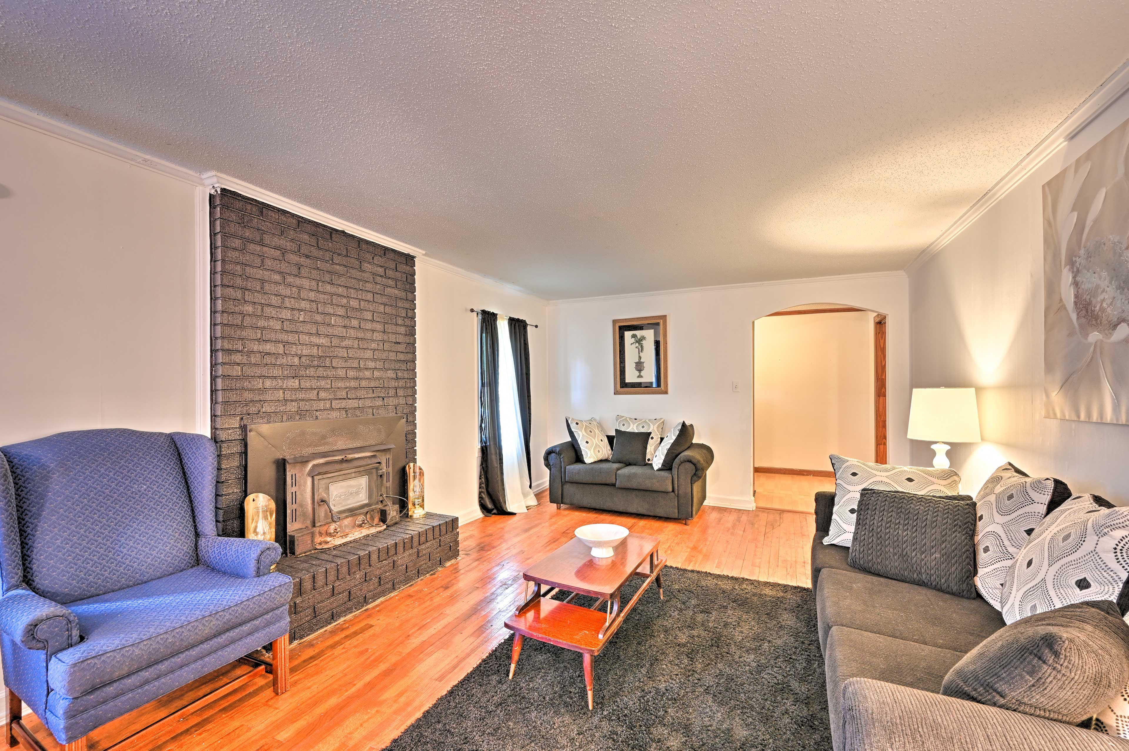 Blounts Creek Vacation Rental | 2BR | 1BA | 1,250 Sq Ft | 1 Story