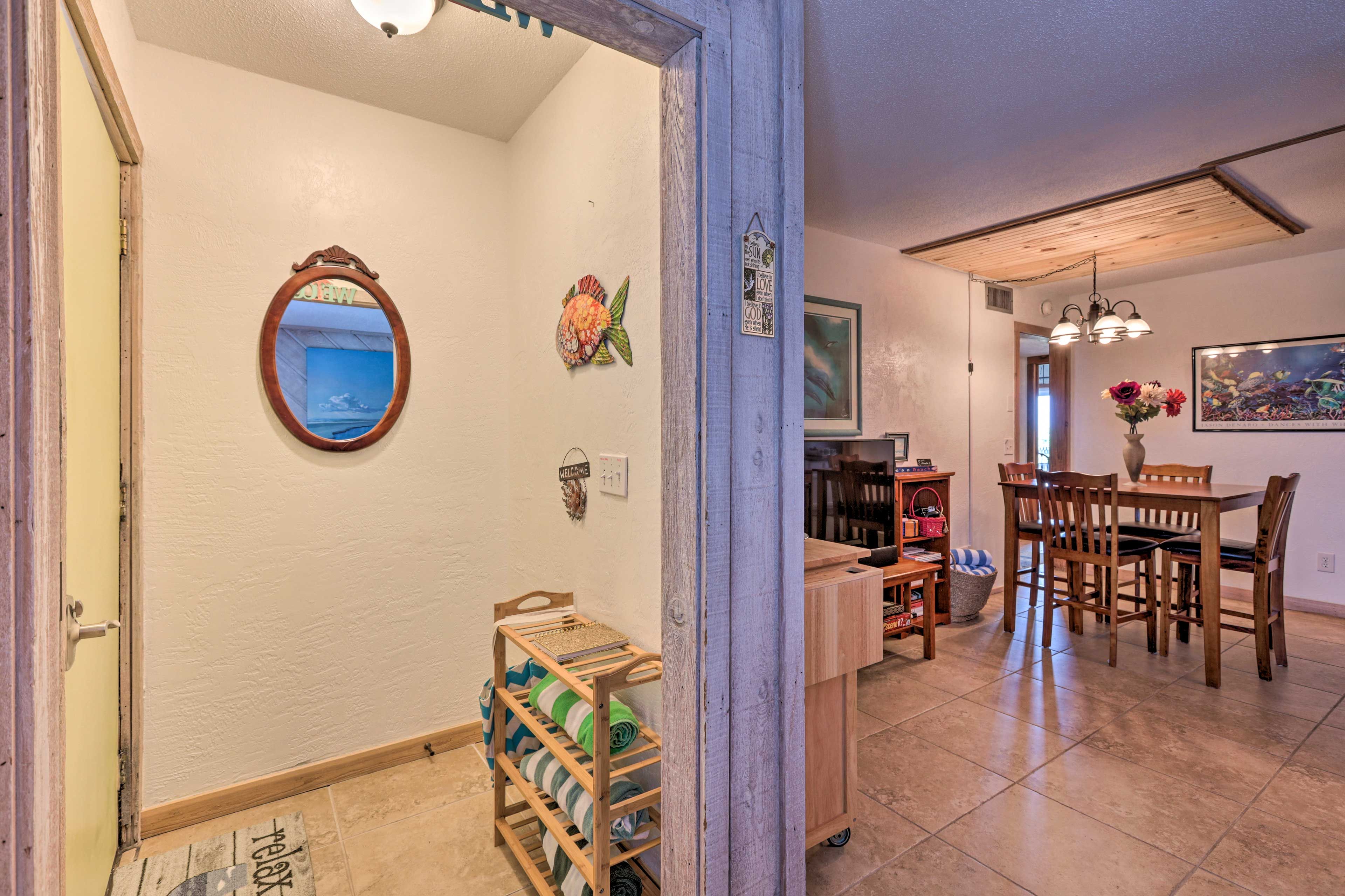 Interior Space | Beach Towels Provided