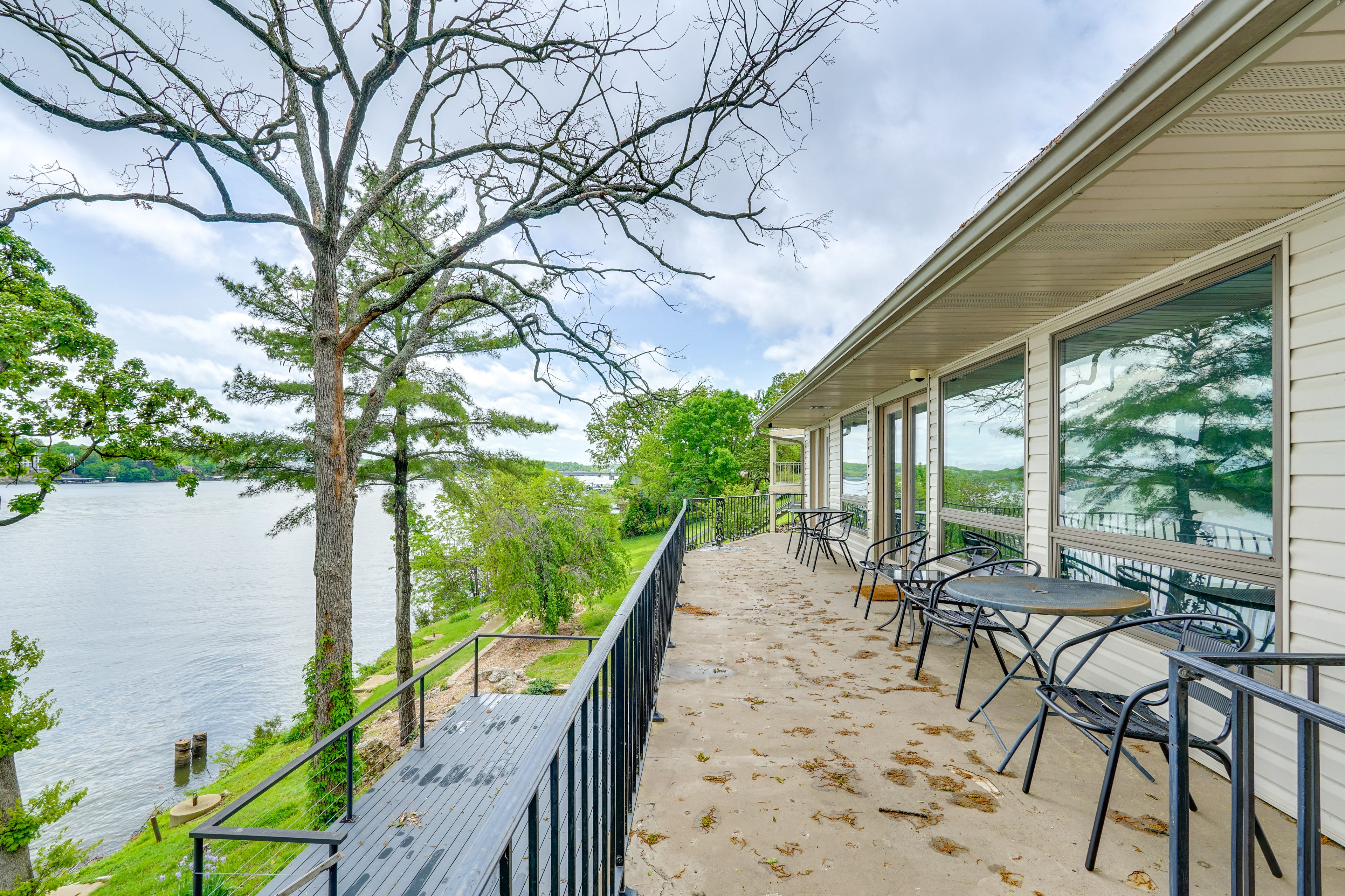 Upper Deck | 2-Story Home | Lake Views | Outdoor Dining