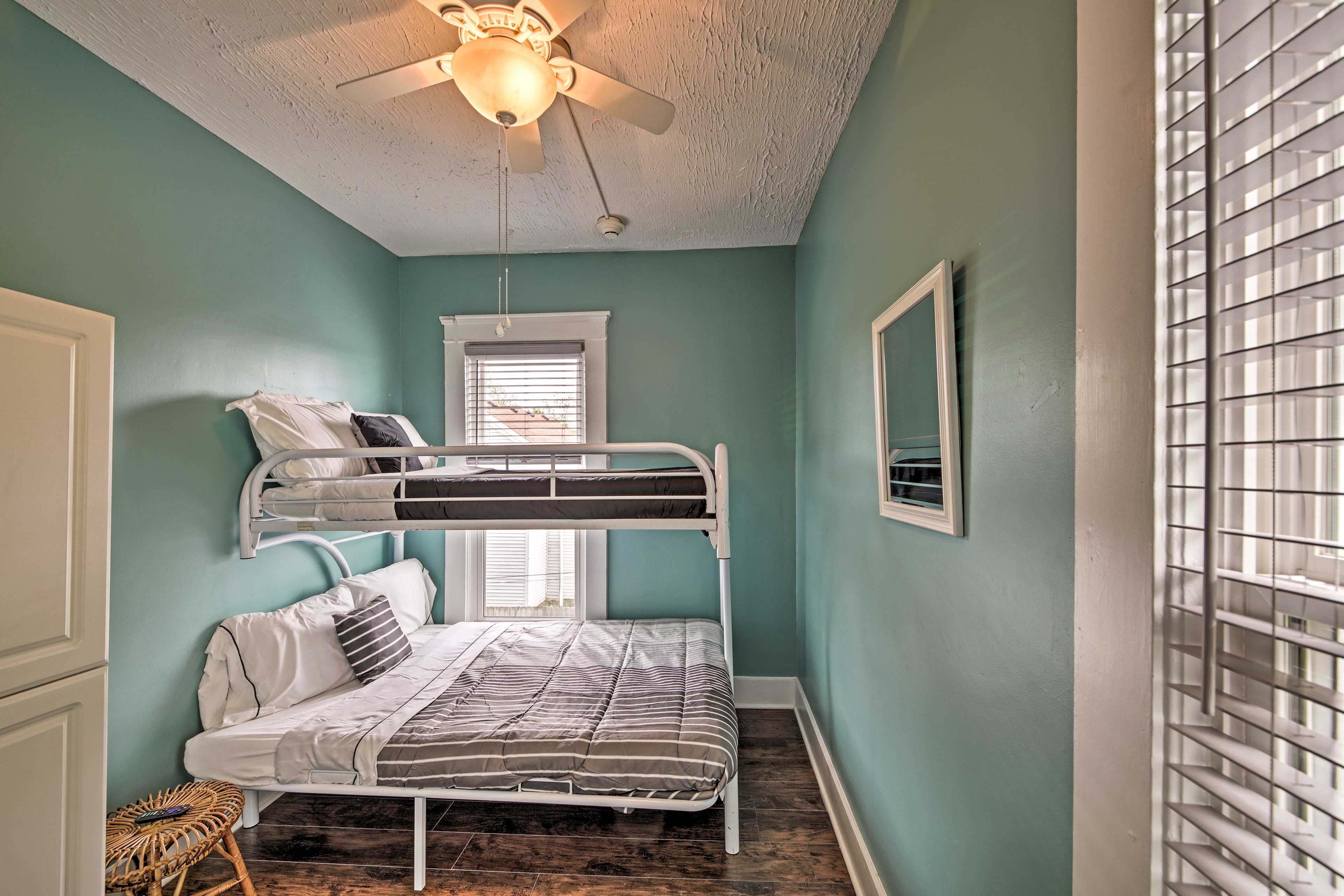 Bedroom 4 | Twin/Full Bunk Bed | 2nd Floor Via Stairs
