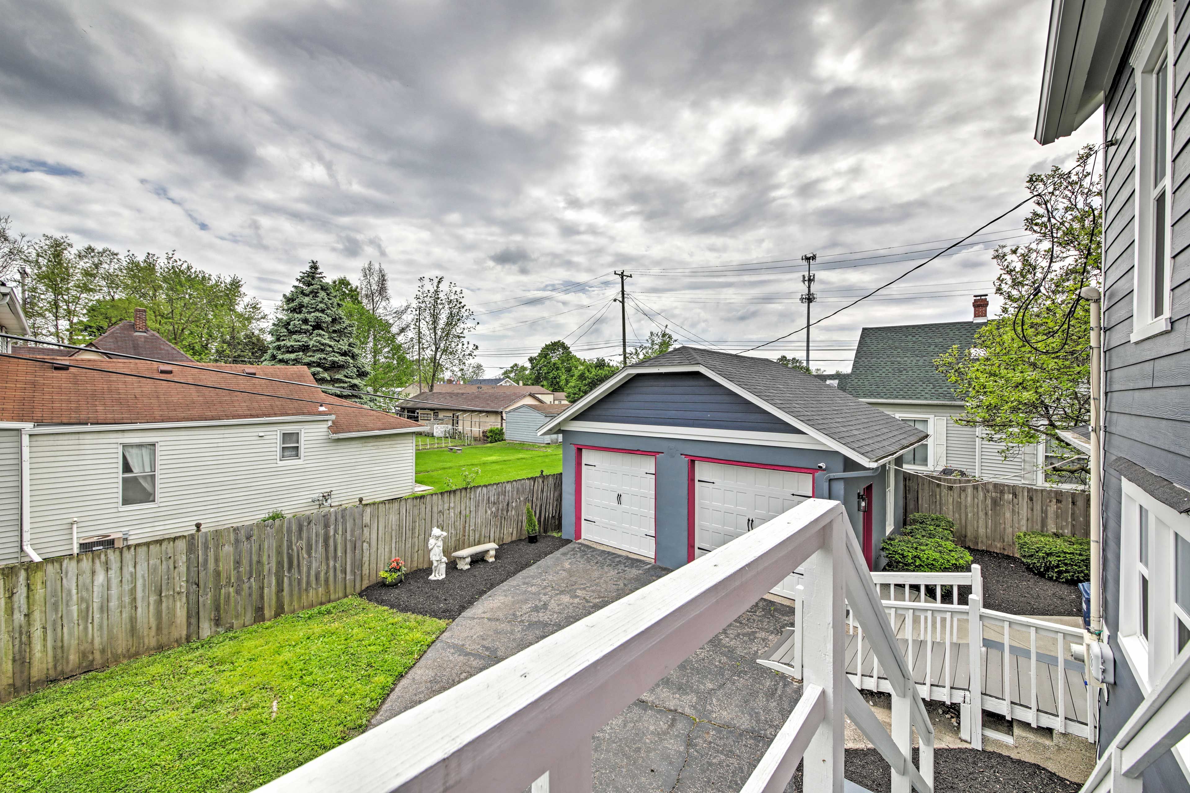 Home Exterior | Enclosed Backyard