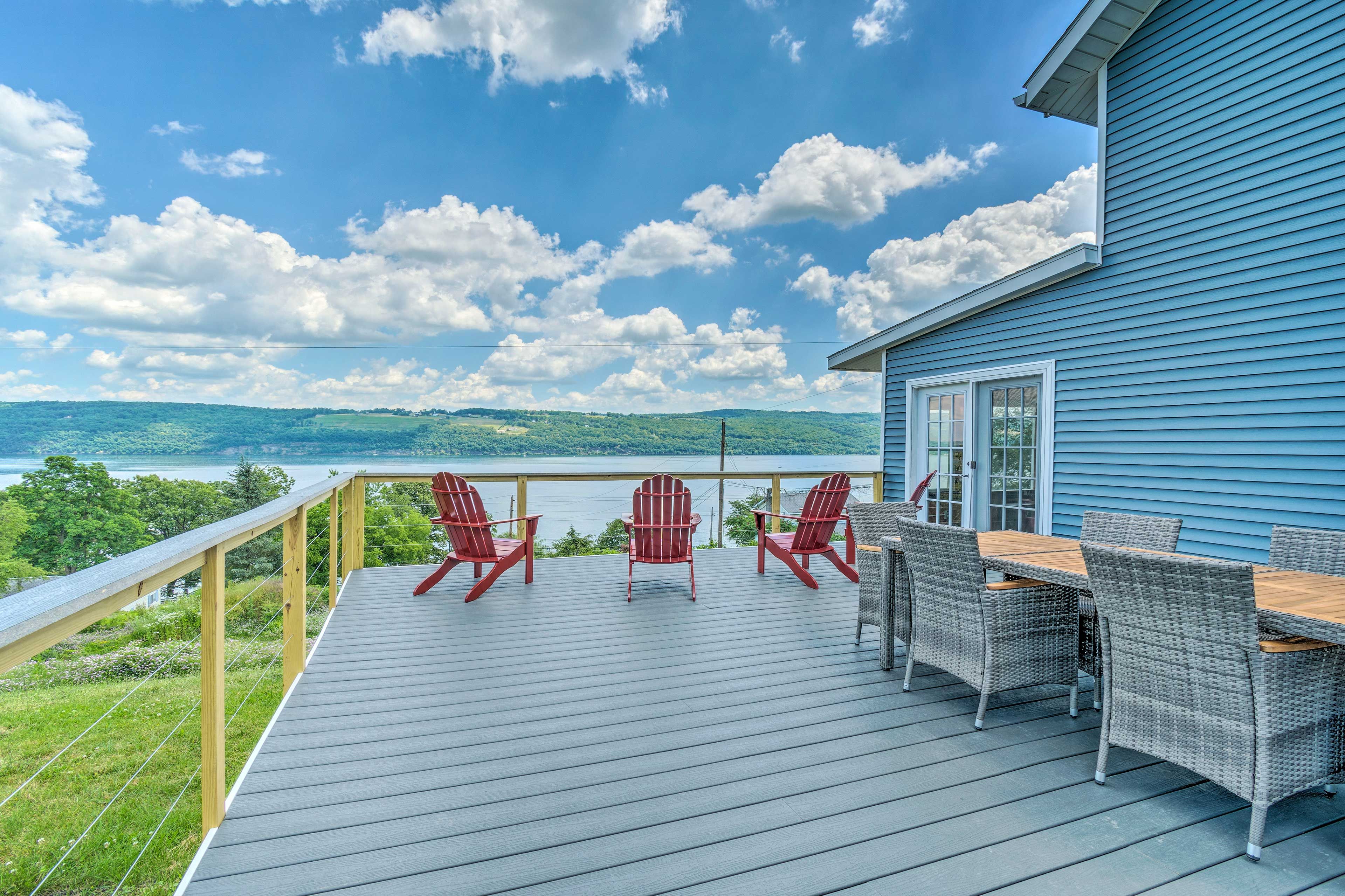 Watkins Glen Vacation Rental | 3BR | 2BA | 2 Stories | 1,500 Sq Ft