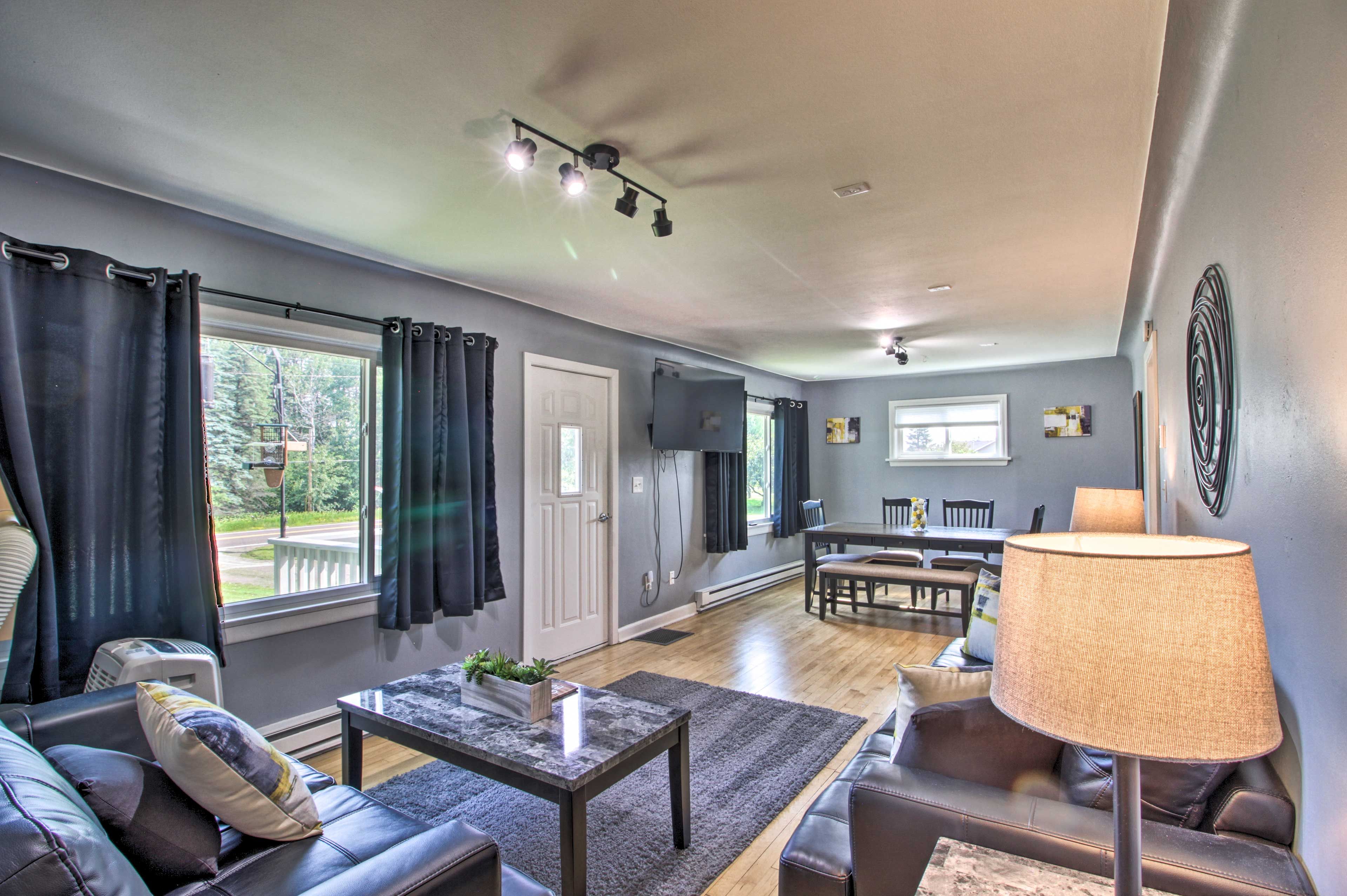 Hermantown Vacation Rental | 3BR | 2BA | 800 Sq Ft | Step-Free Access