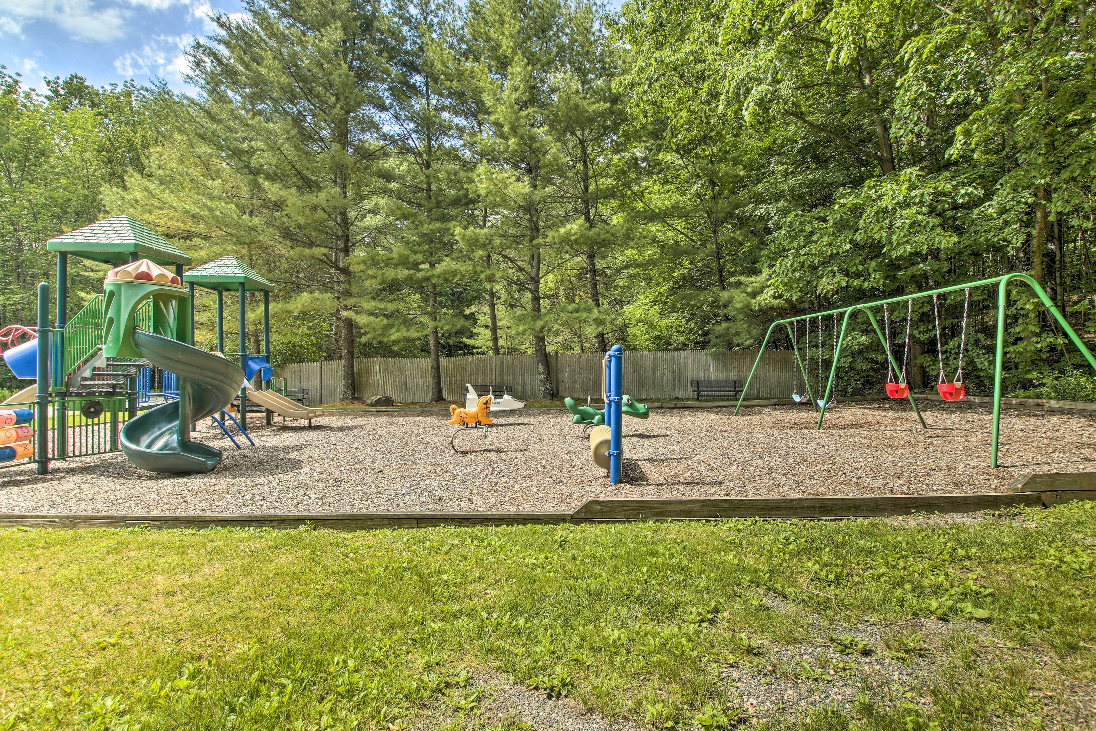 Community Playground | Picnic Table | Tetherball