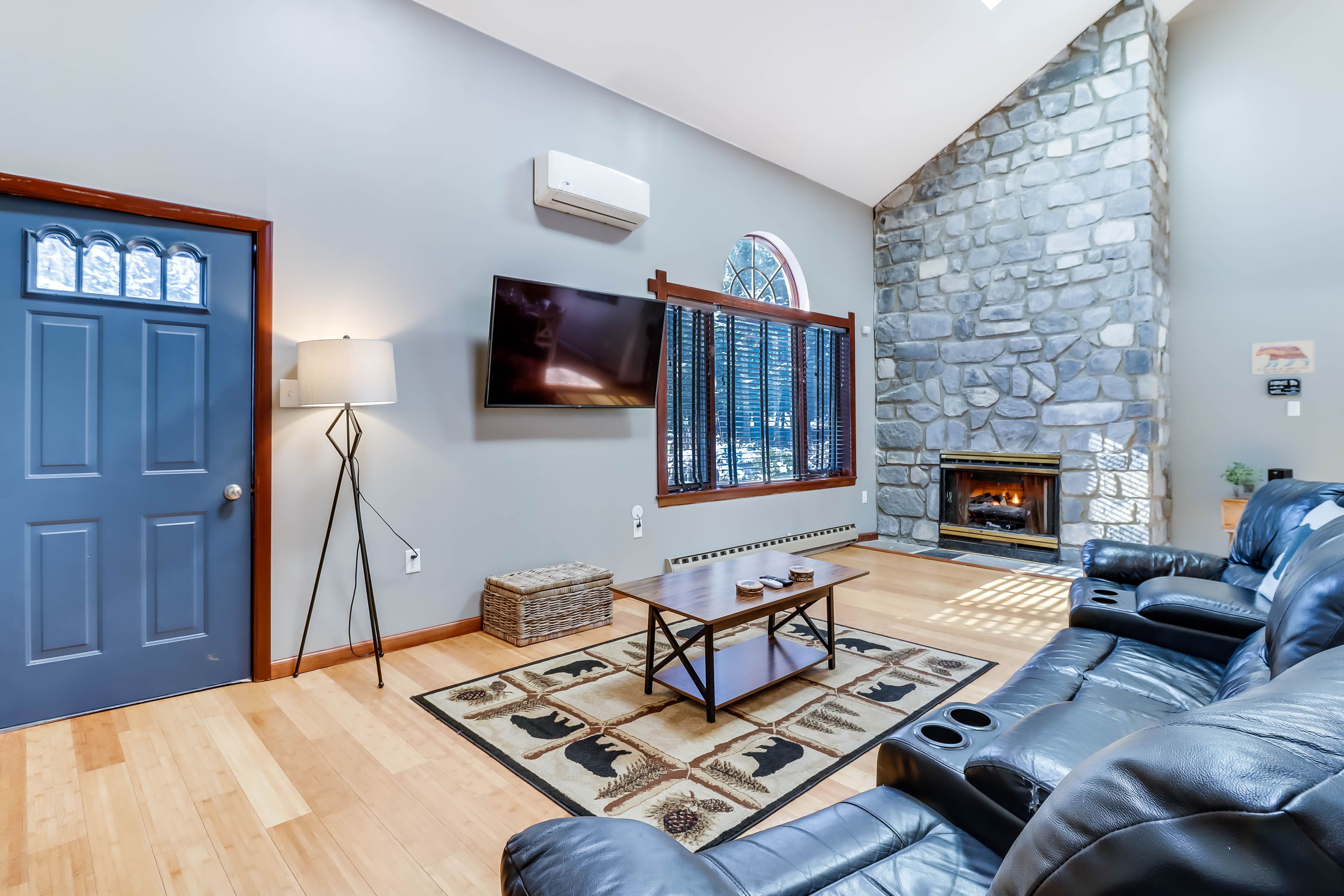 Living Room | Fireplace | Modern Furnishings