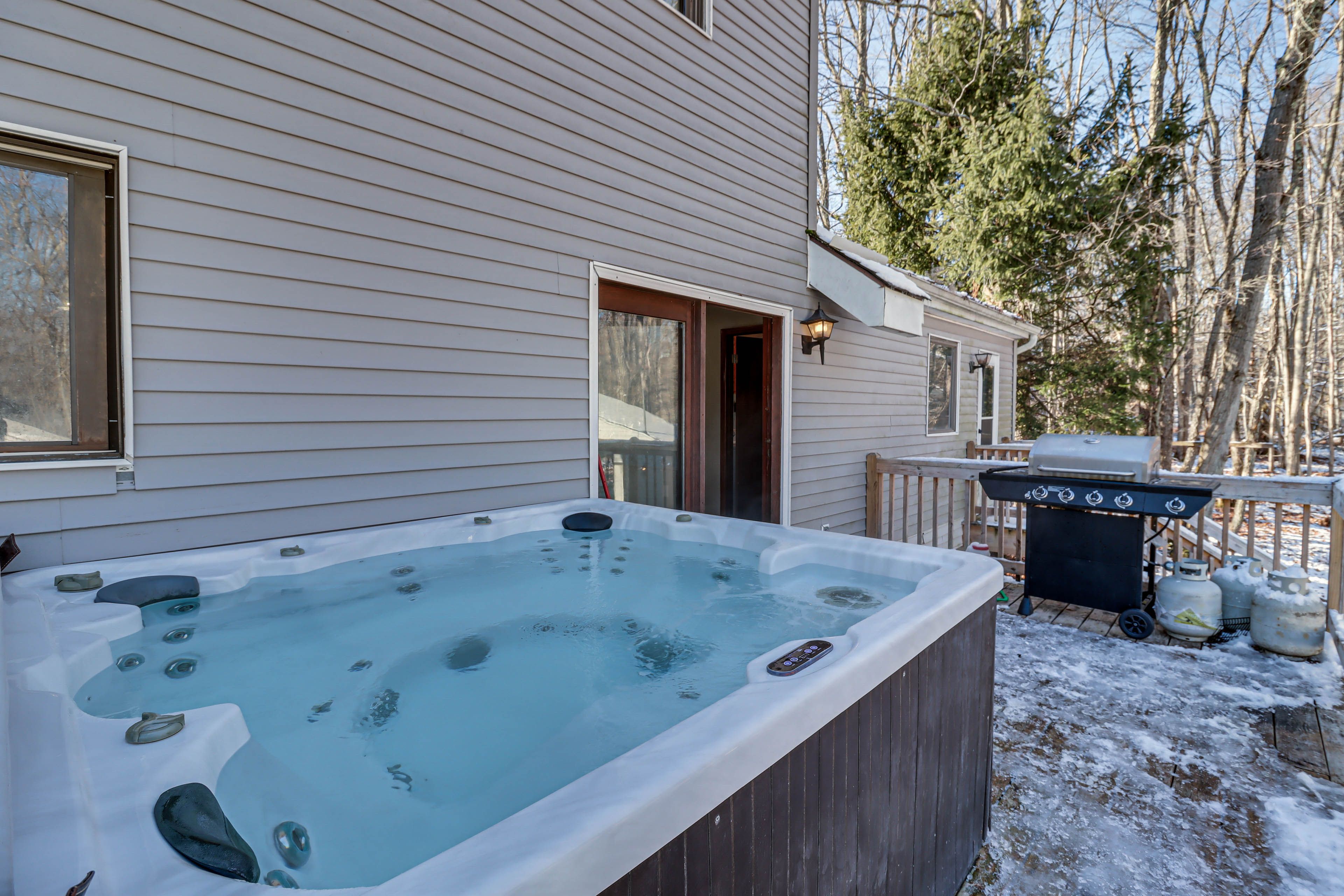 Furnished Deck | Private Hot Tub | Gas Grill