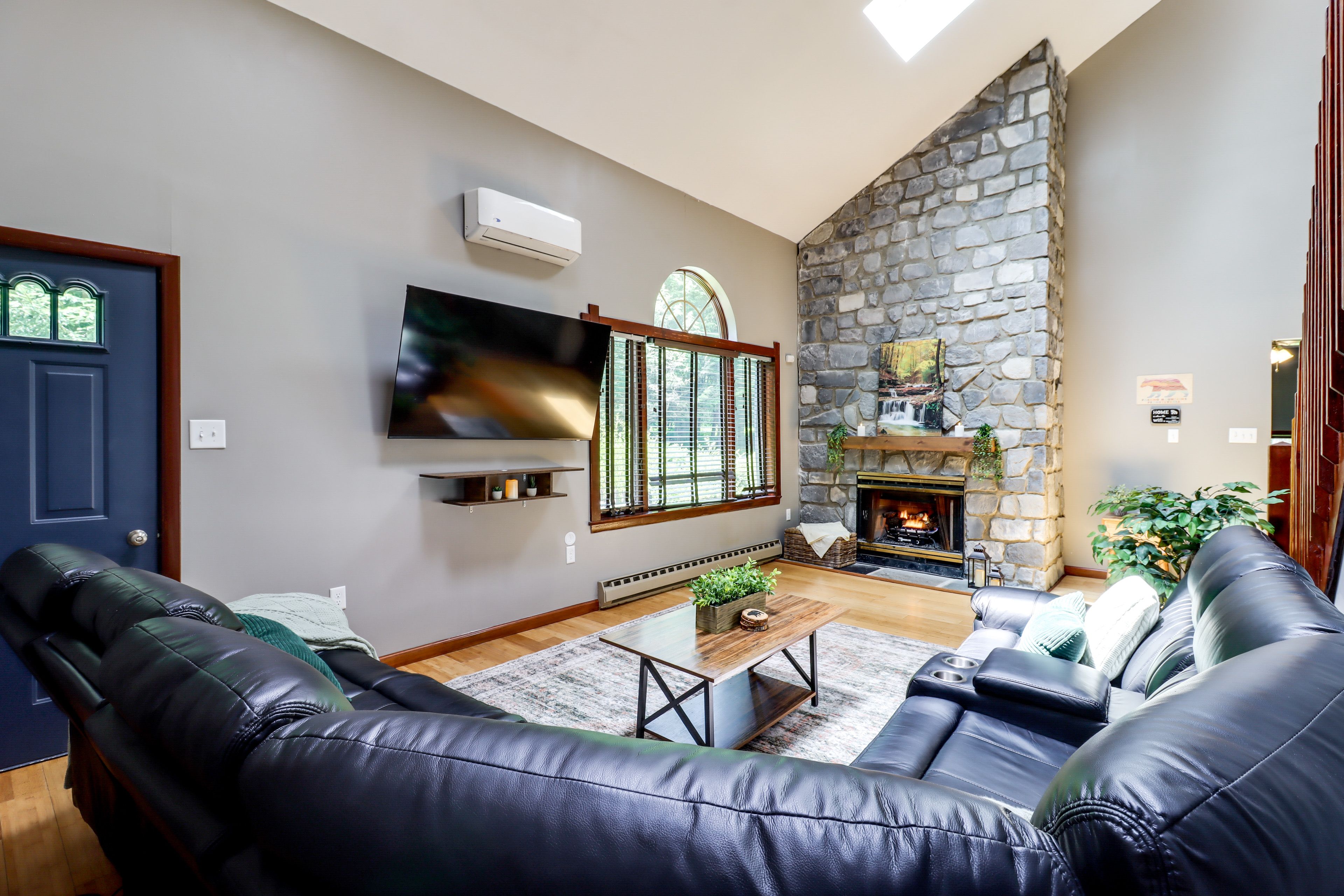 Living Room | Fireplace | Modern Furnishings