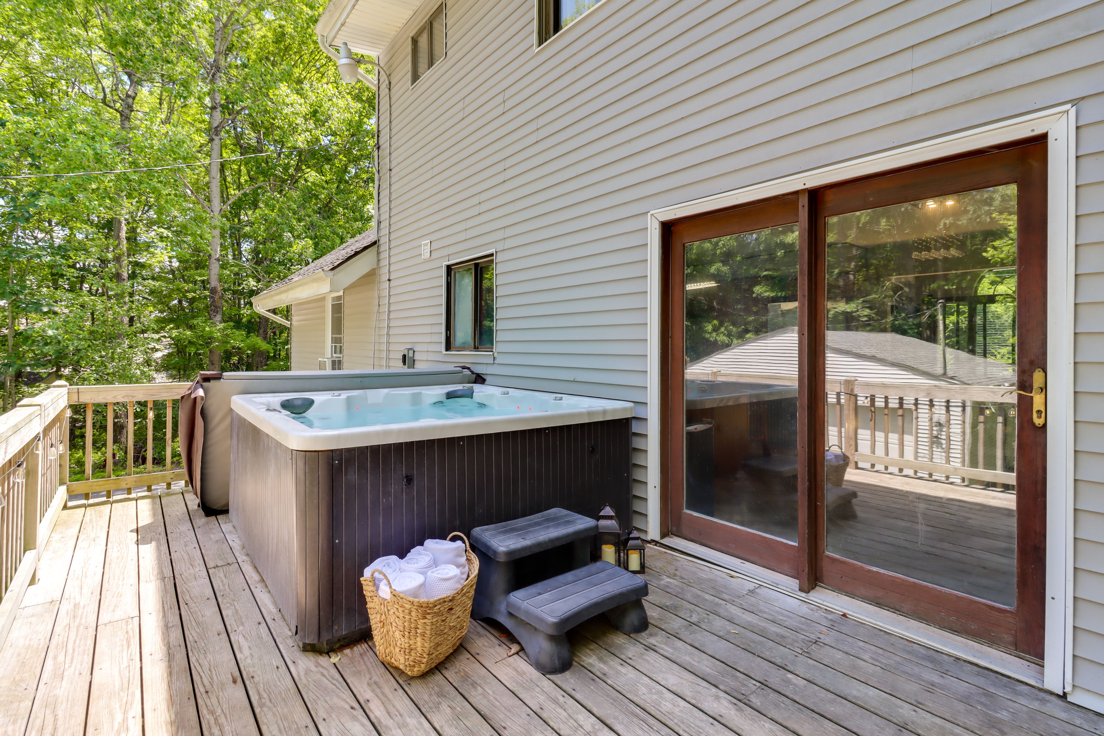 Furnished Deck | Private Hot Tub | Gas Grill
