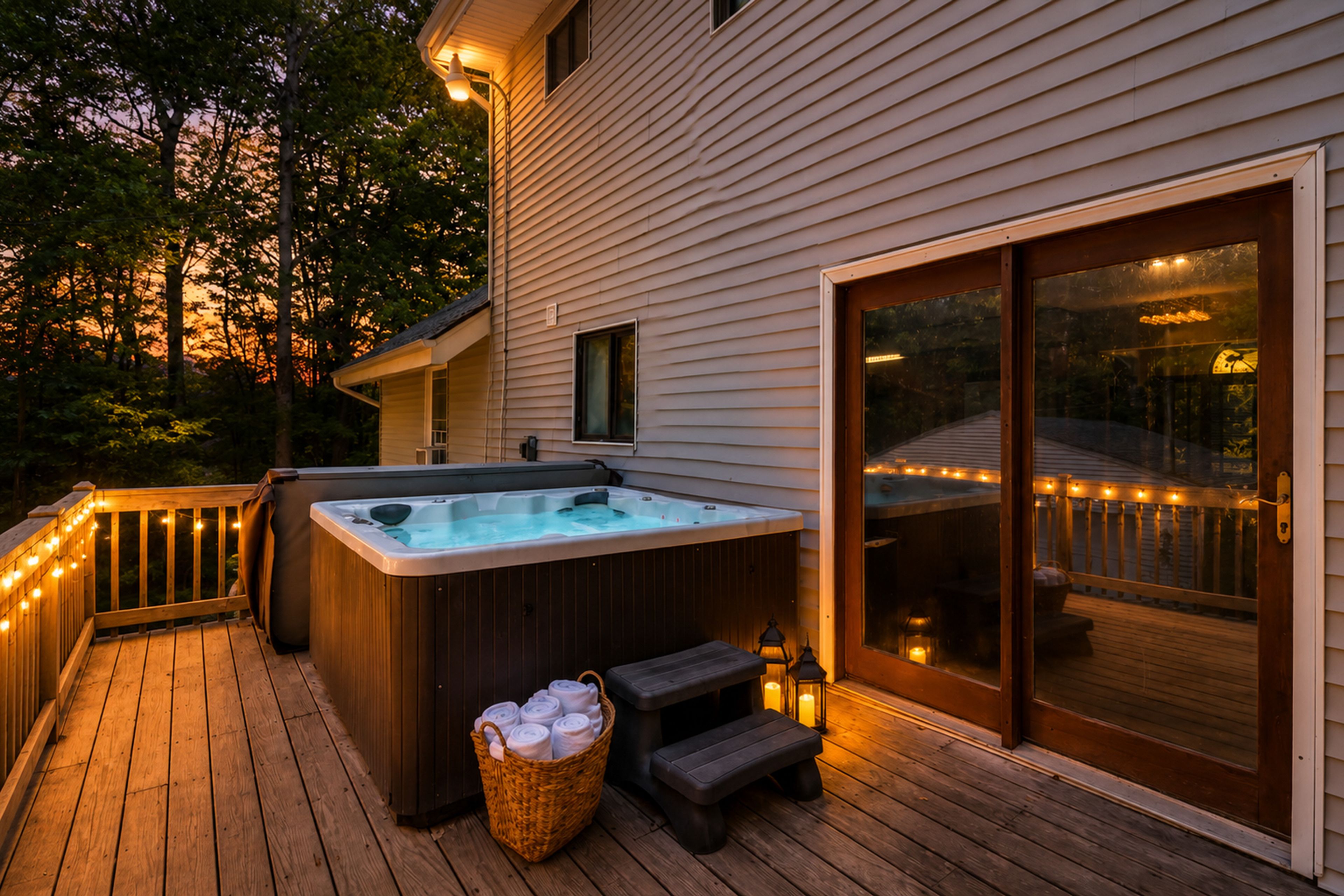 Hot Tub Area