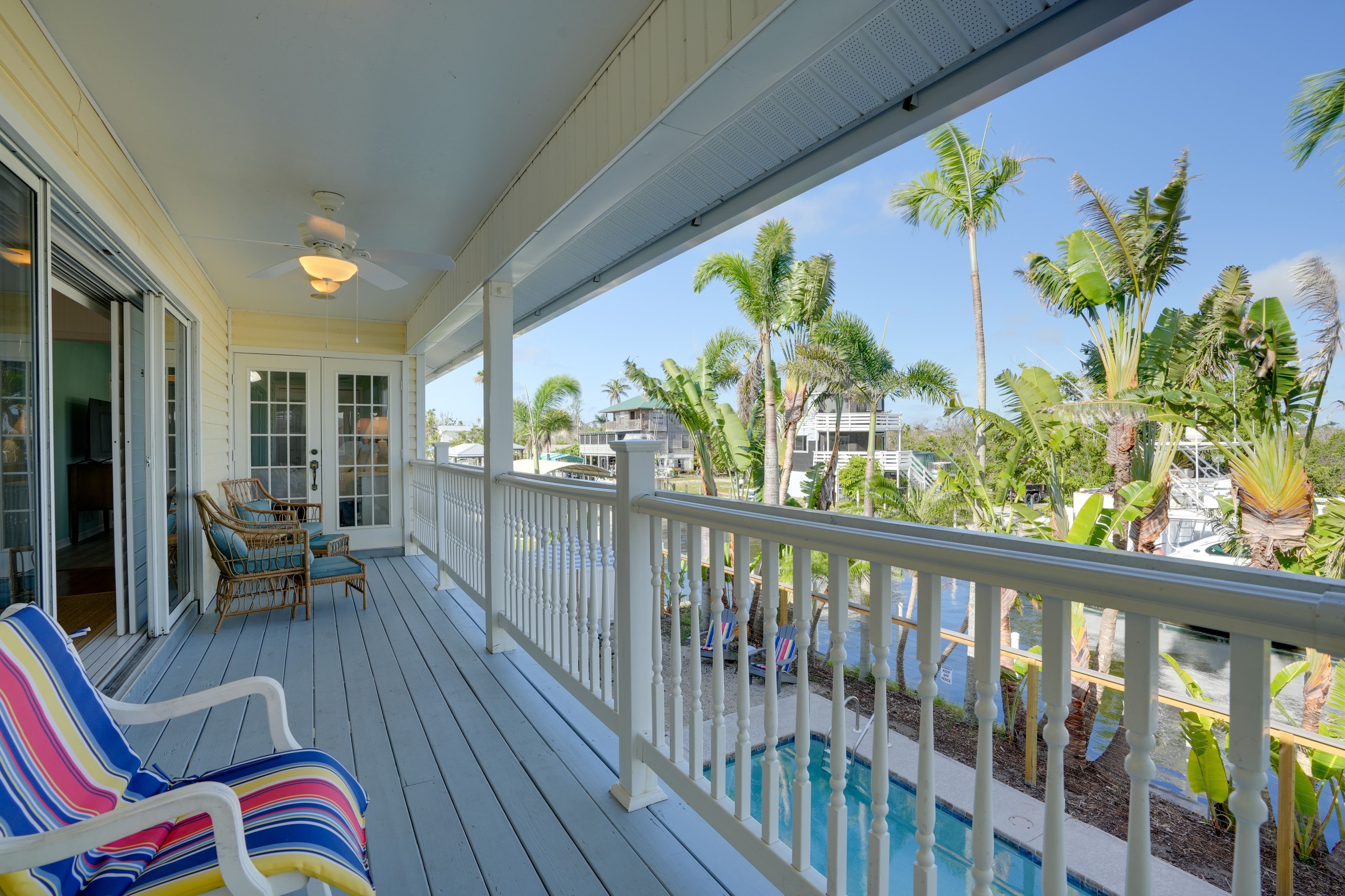 Covered Deck | Outdoor Seating