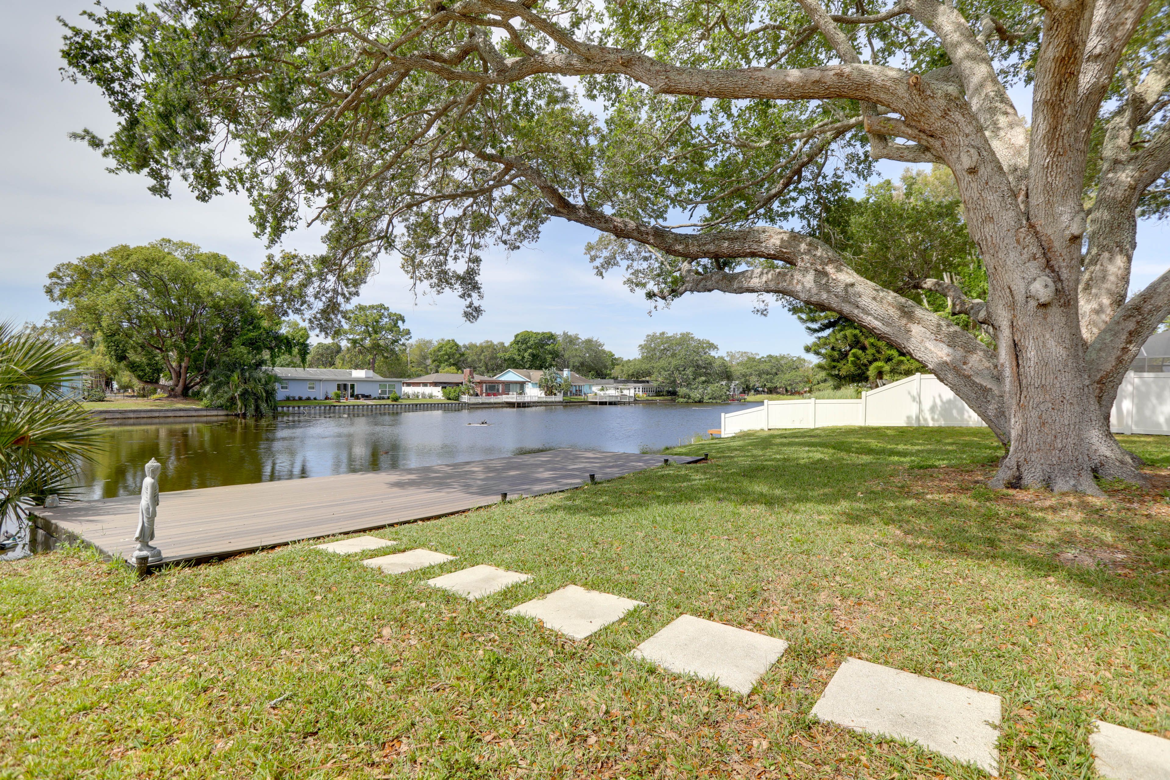 View from Private Dock | Beach Towels, Boogie Boards & Floaties Provided